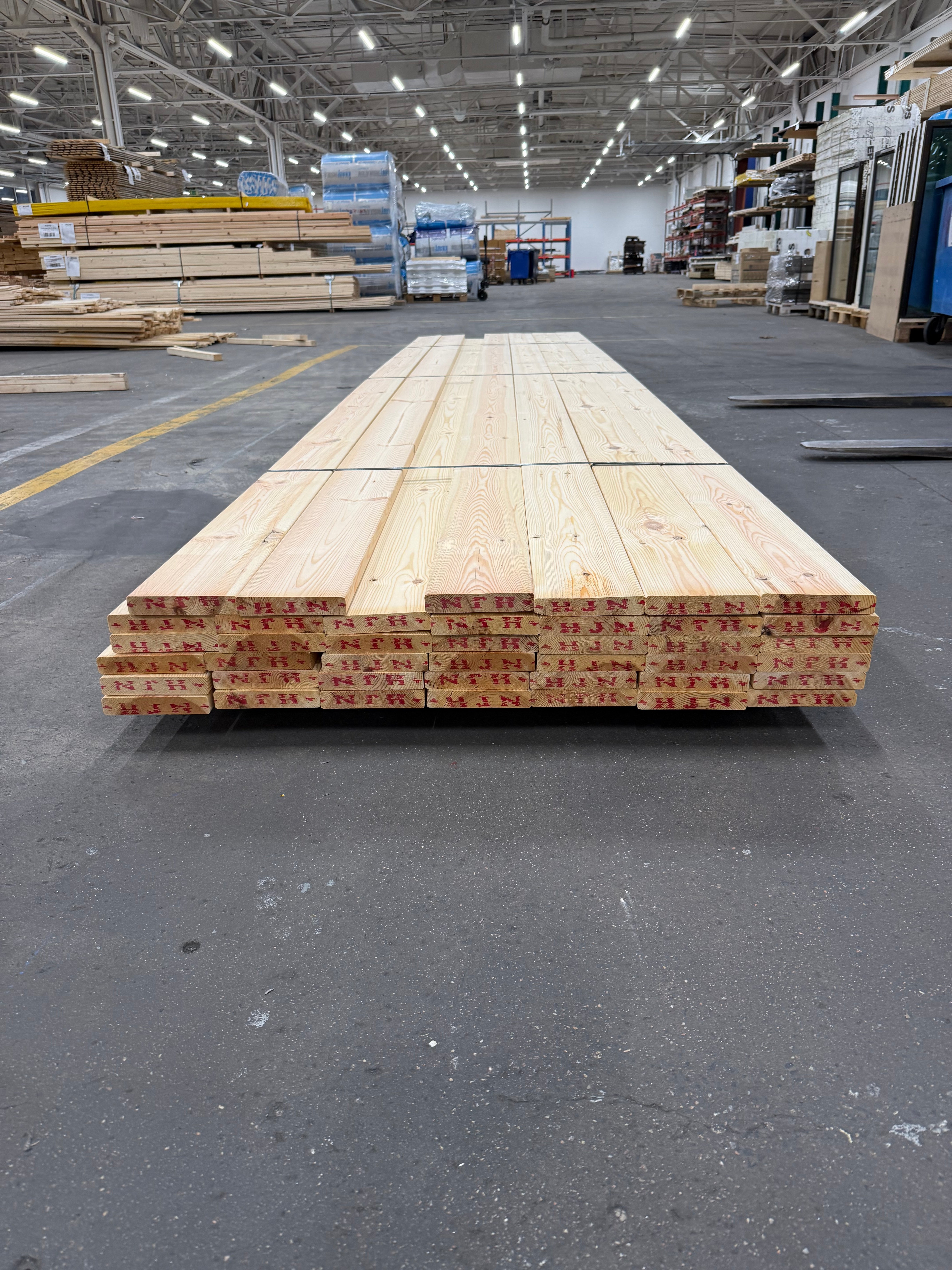 Paket Hyvlade Brädor 27x145mm 4.80m- 41st (Furu) B- sortering