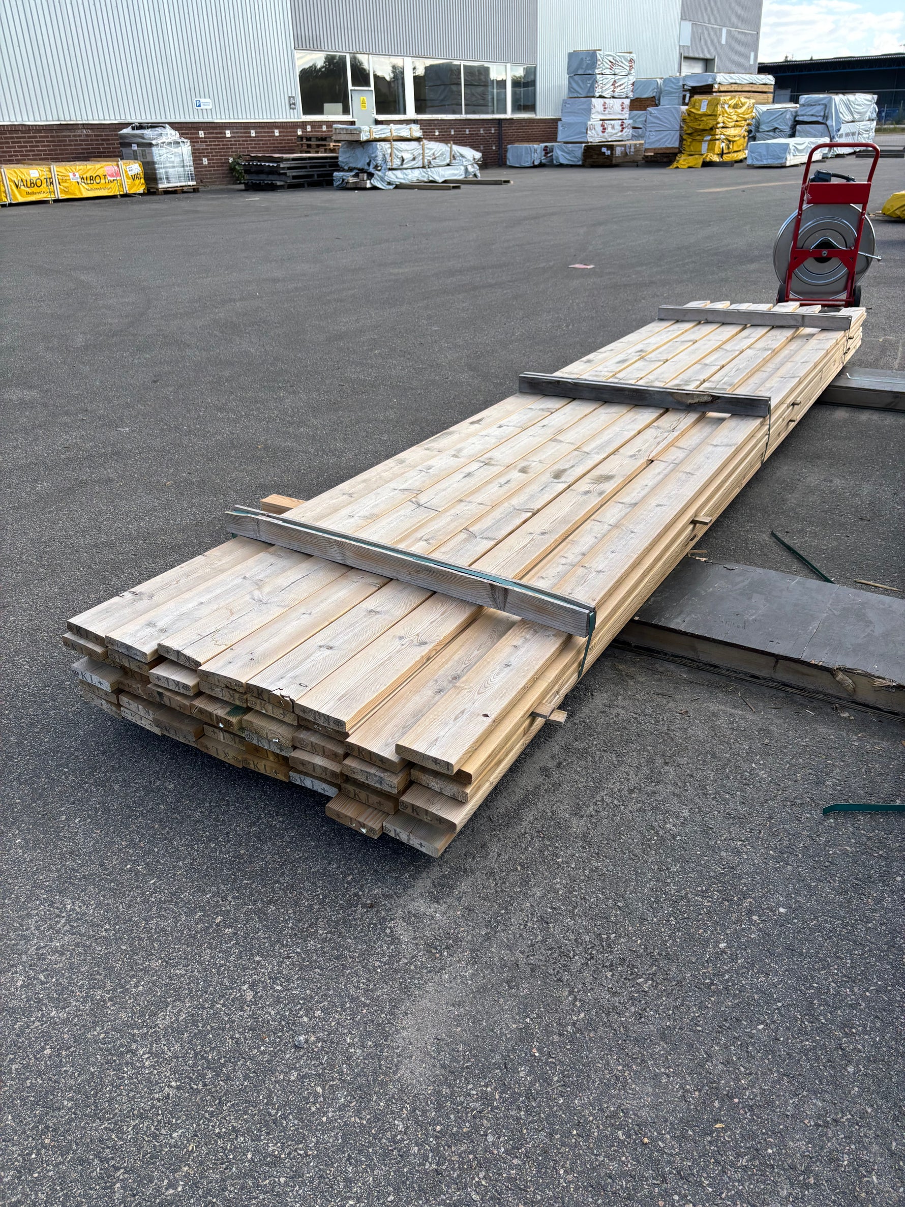 Paket Tryckimpregnerad Trall 28×120mm 4,50m 47st (Drop Off)