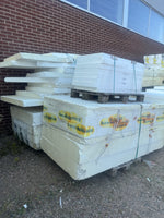 Stort blandparti Cellplast – Blandade mått och tjocklekar