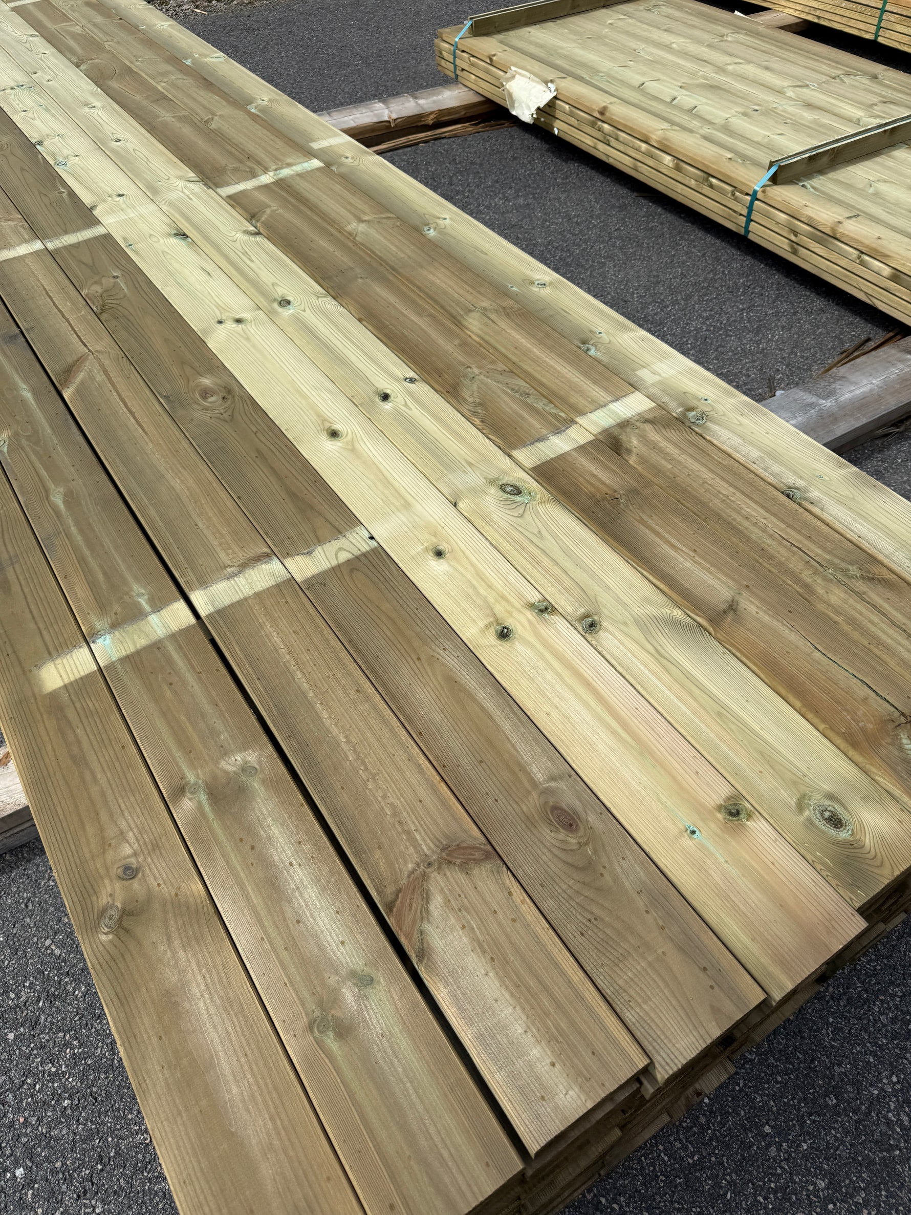 Paket Tryckimpregnerad Trall 28×120 mm, 153 st 3,60 m (G4-3)