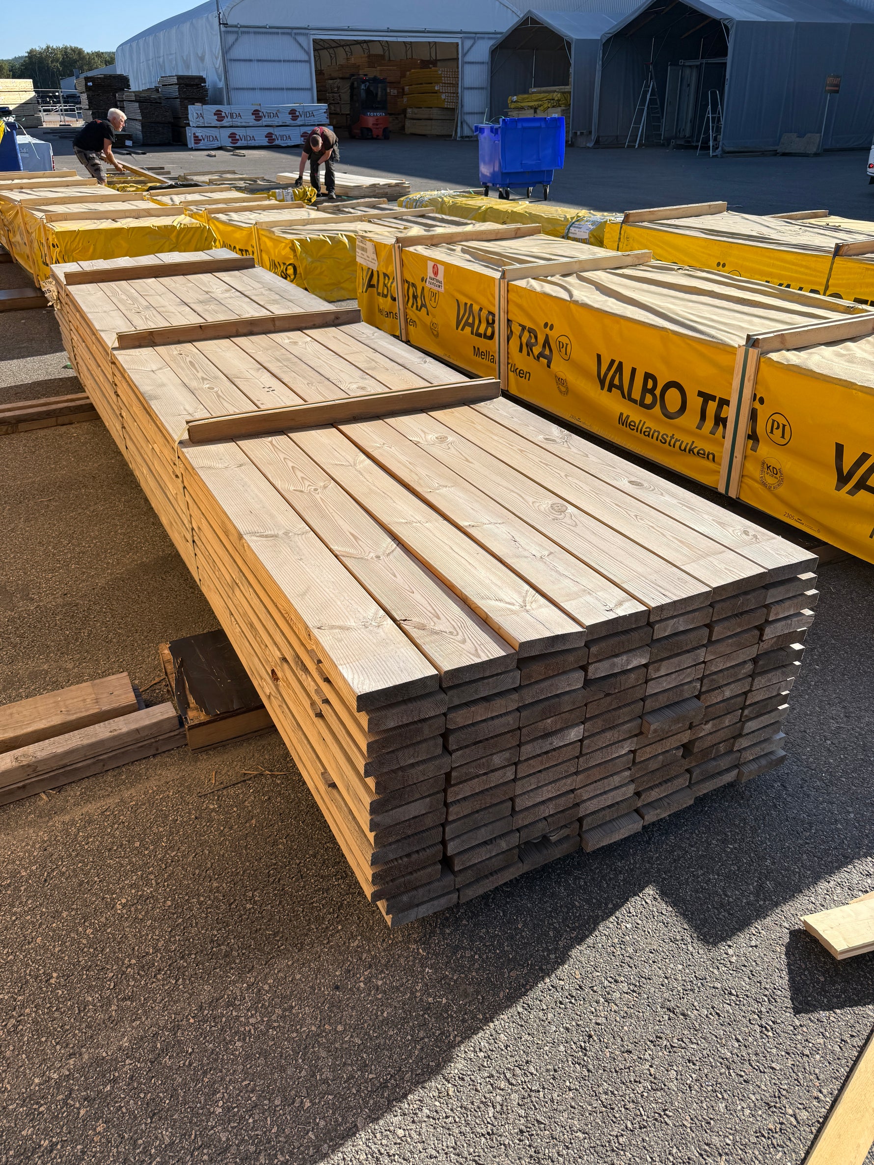 Paket Tryckimpregnerad Trall 34x145mm 4,50m 91st- Furu