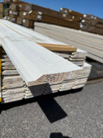 Paket Ytterpanel Enkelfas Halvspont 22x145mm, 100st 3.60m Grundmålad