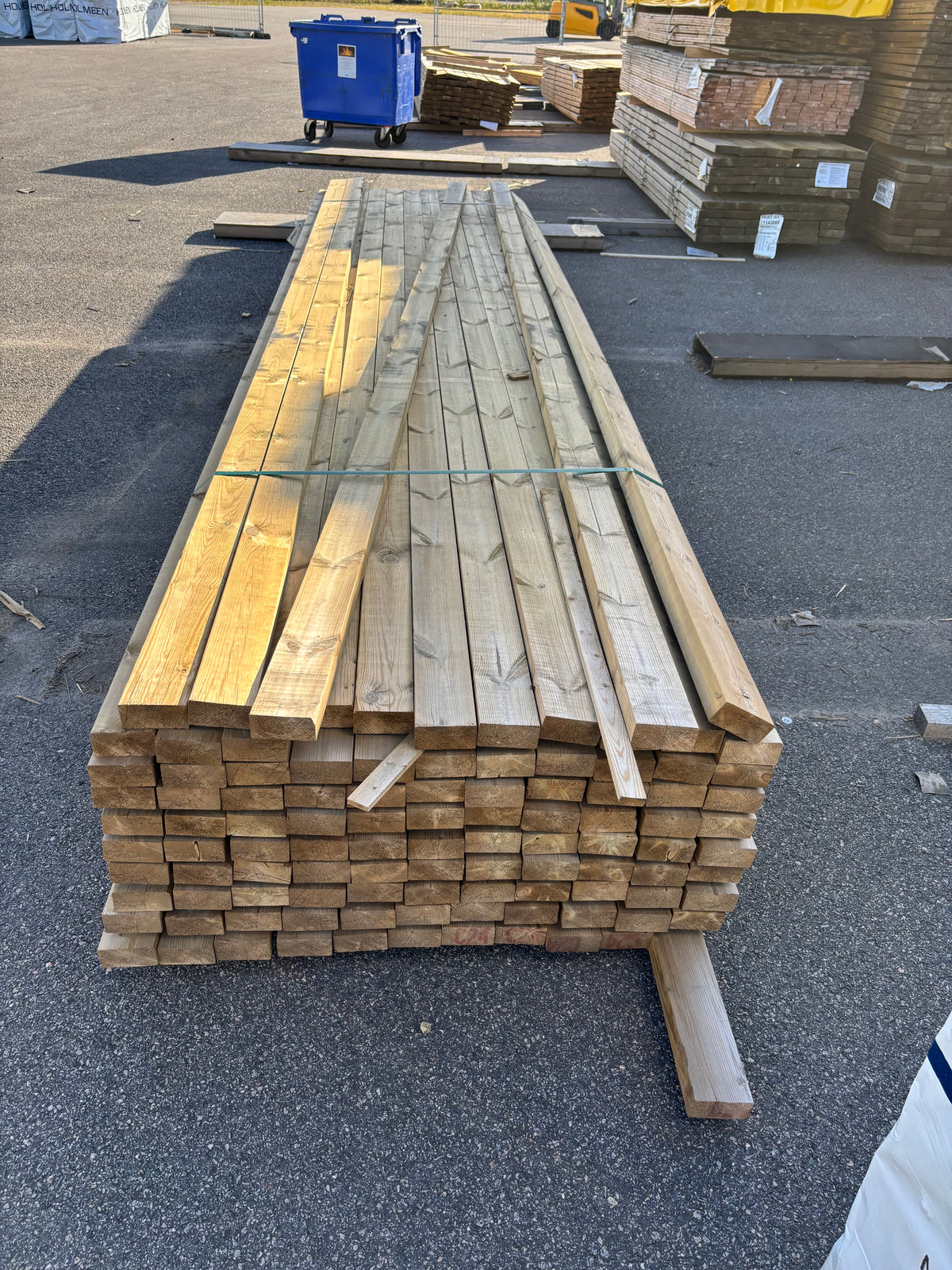 Paket Tryckimpregnerade Reglar 45x95mm 4,80m NTR-AB C24, 103st