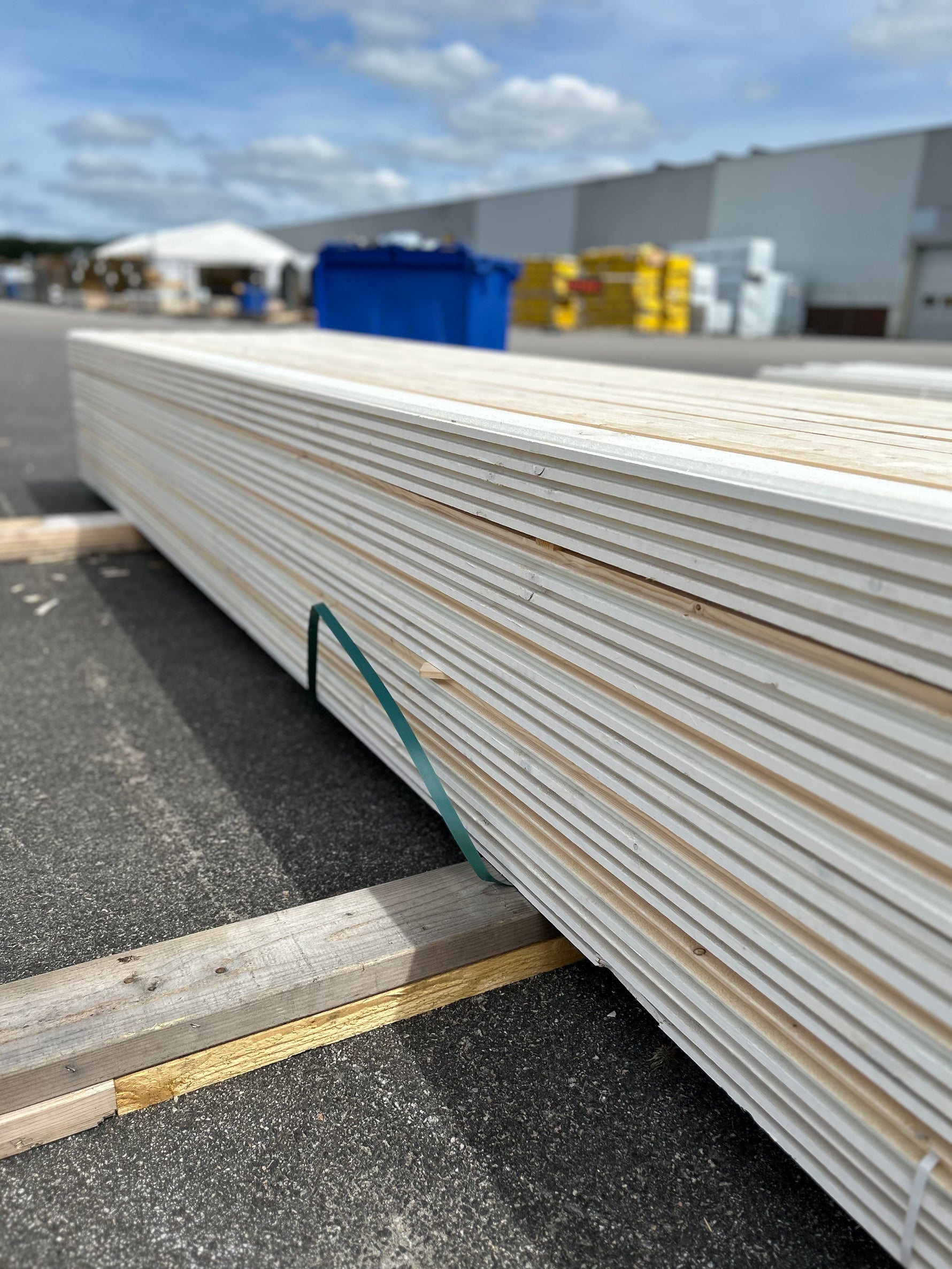 Paket Dubbelfas Halvspont 22x120mm 4,20m 225st Grundmålad