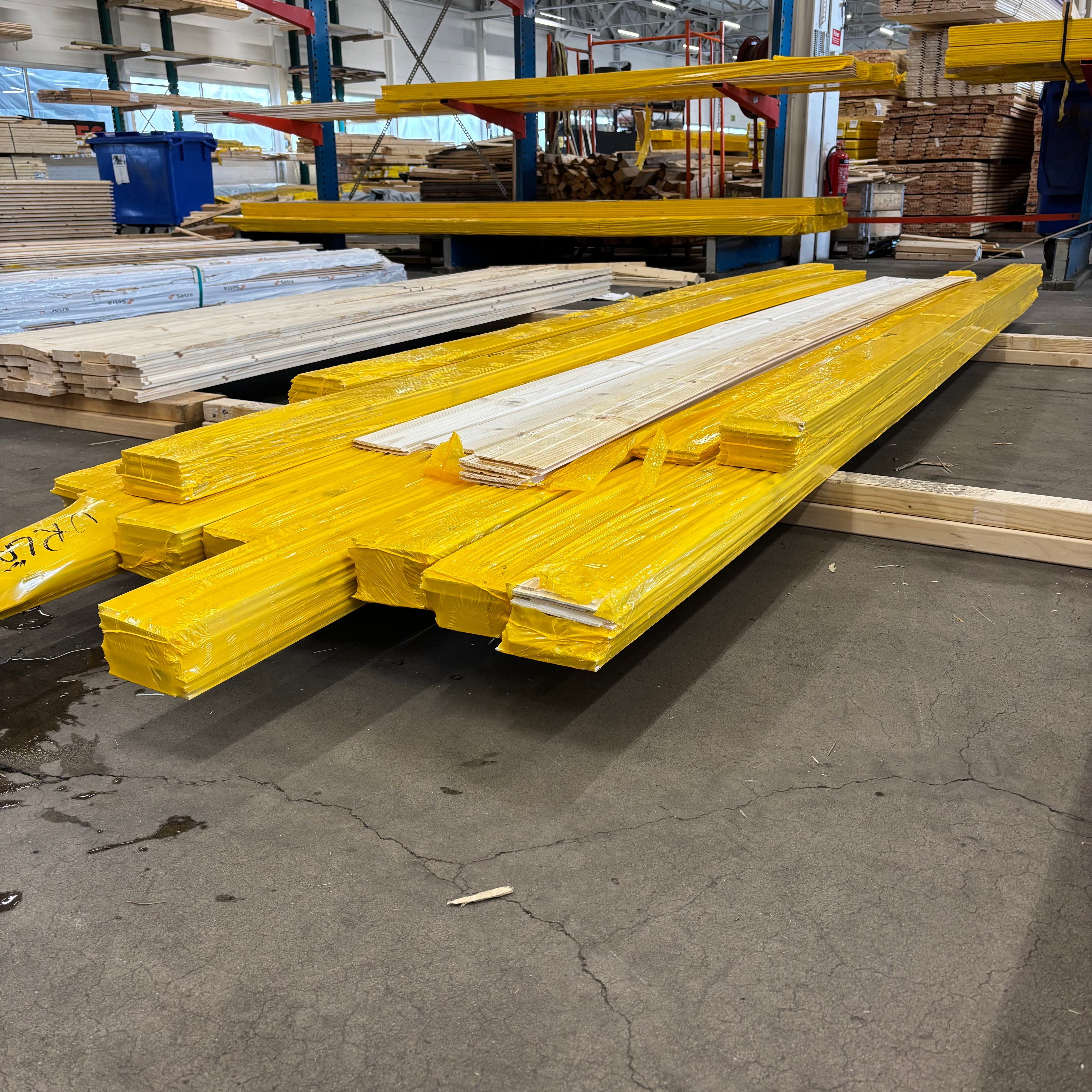 Paket Spårpanel 13x120 mm – 74 st