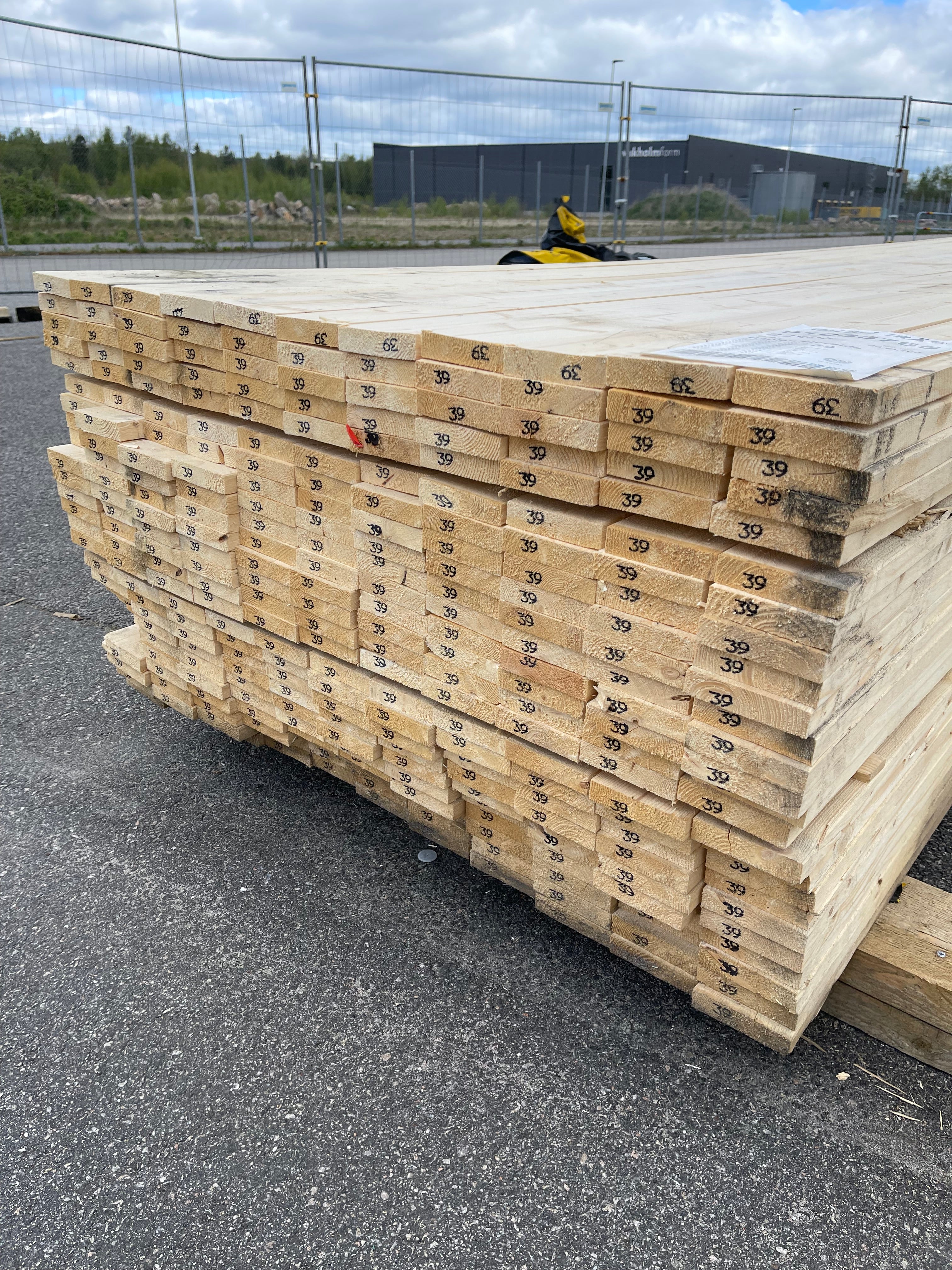 Finsågad Panel 22x95 mm