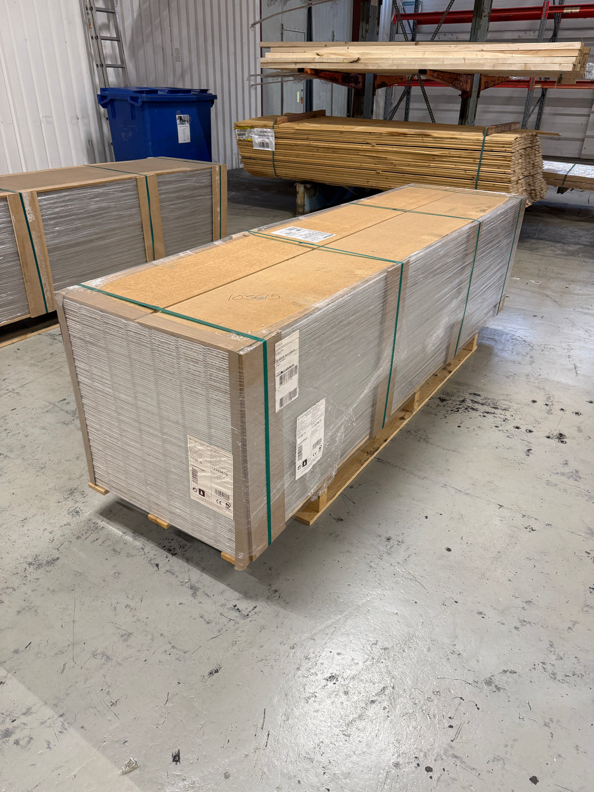 Parti Smartpanel Dekorplate Skygge Vit – 100st skivor, 148,18 m²
