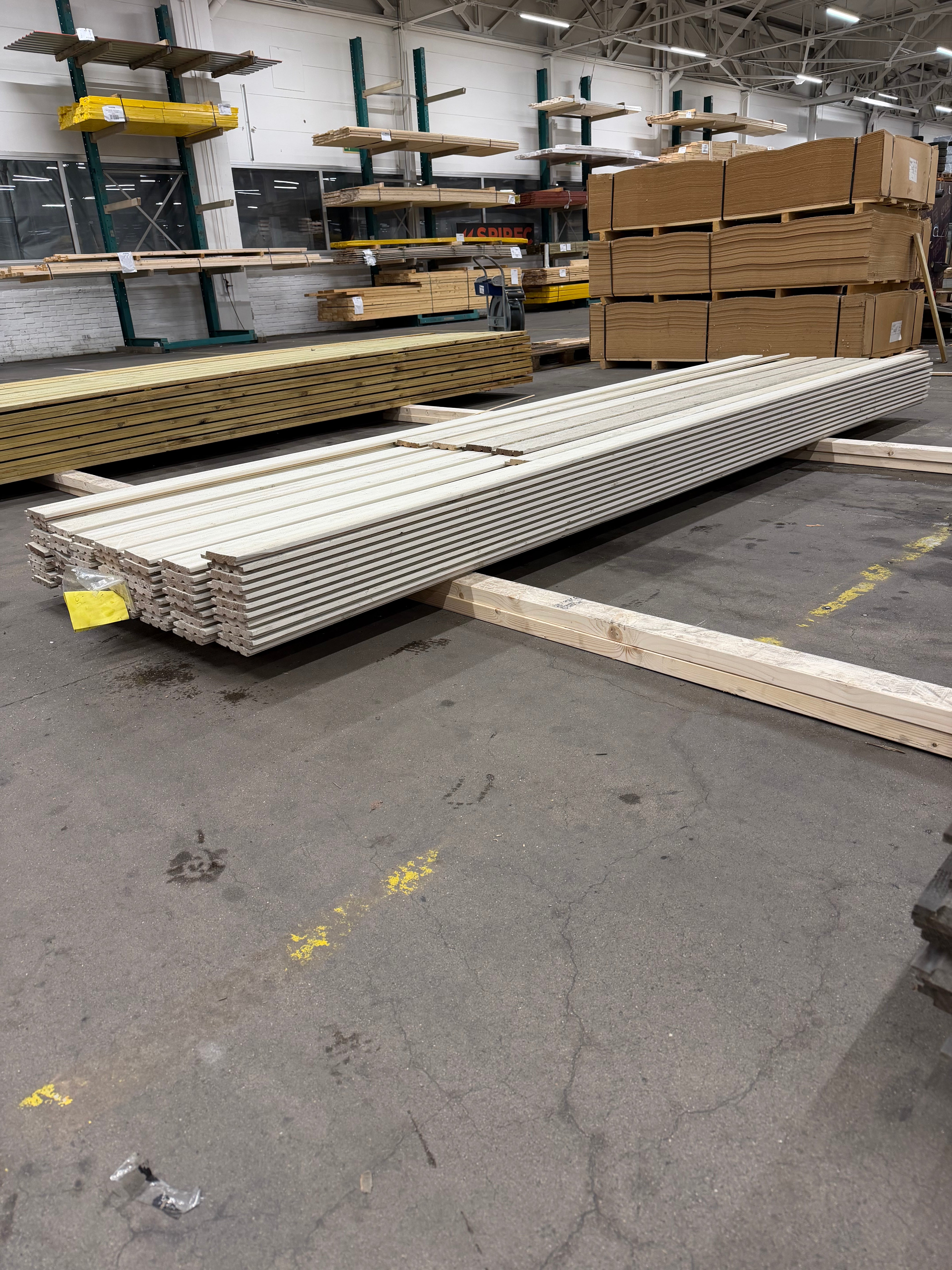 Paket Ytterpanel Falsad Enkelfas 21x147 mm – 70 st Vit