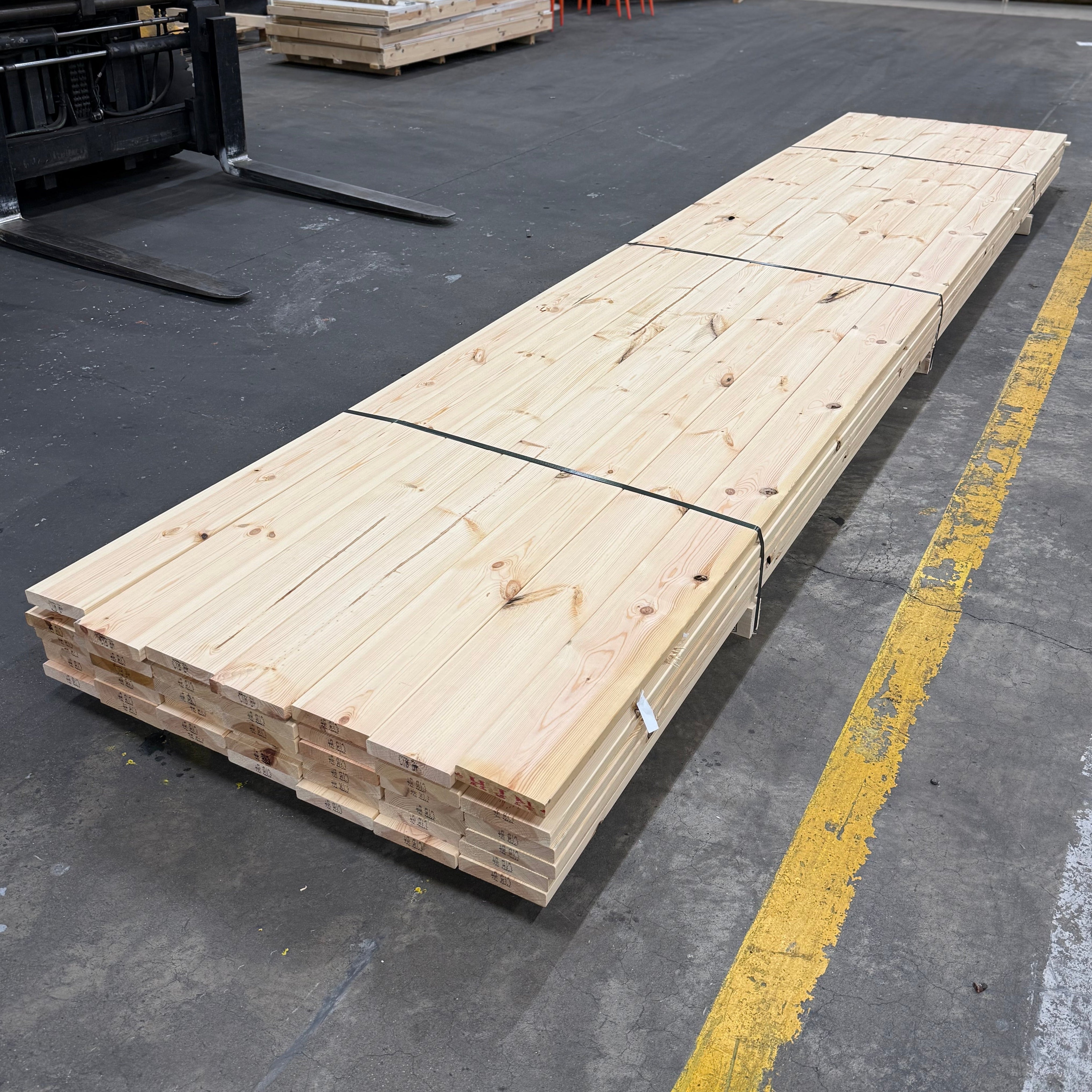 Paket Hyvlade Brädor 27x145mm 4.80m- 42st (Furu) B- sortering