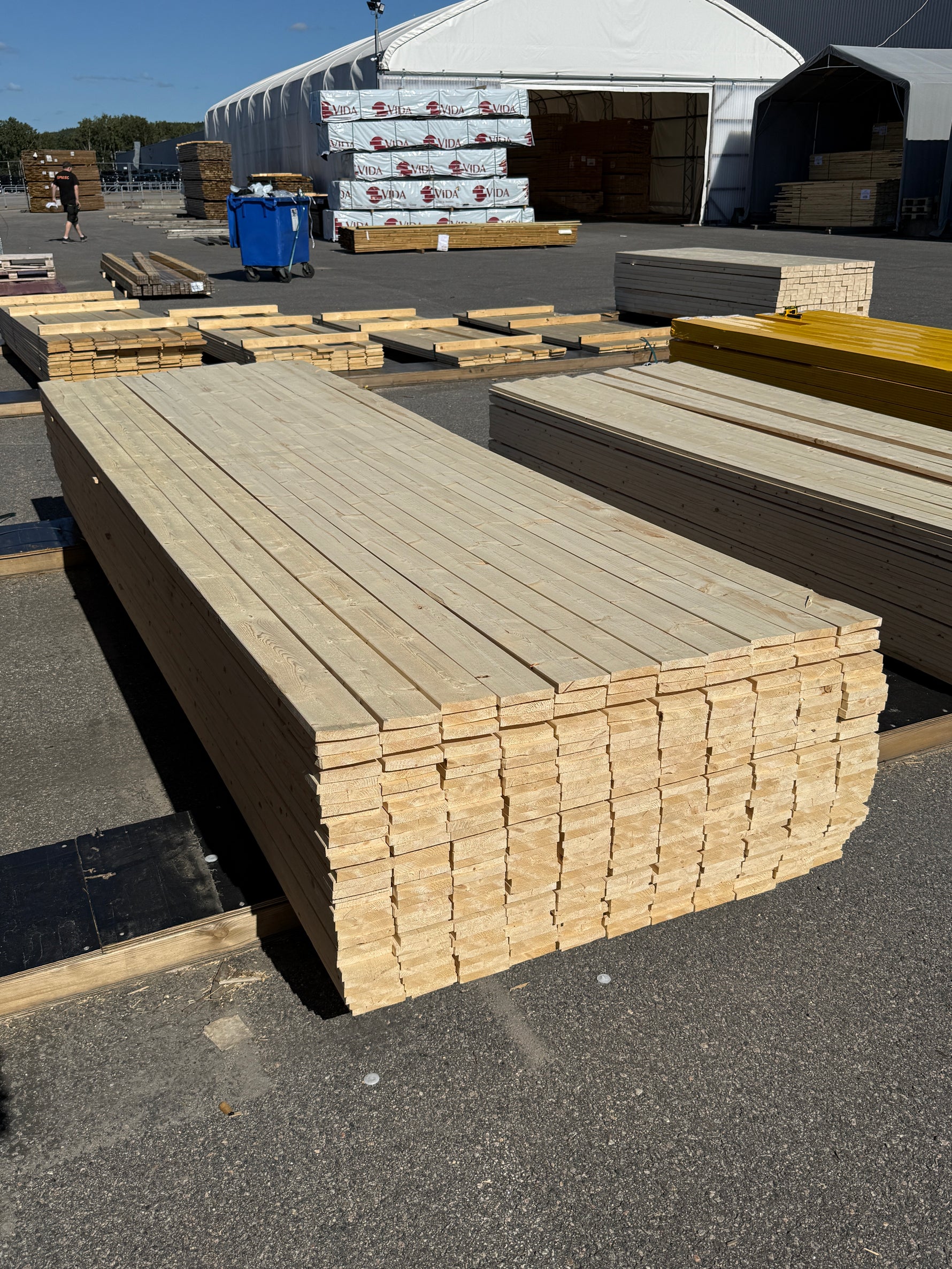 Paket Råplan Klyvsida 17x95mm 3.30m- 330st Obehandlad