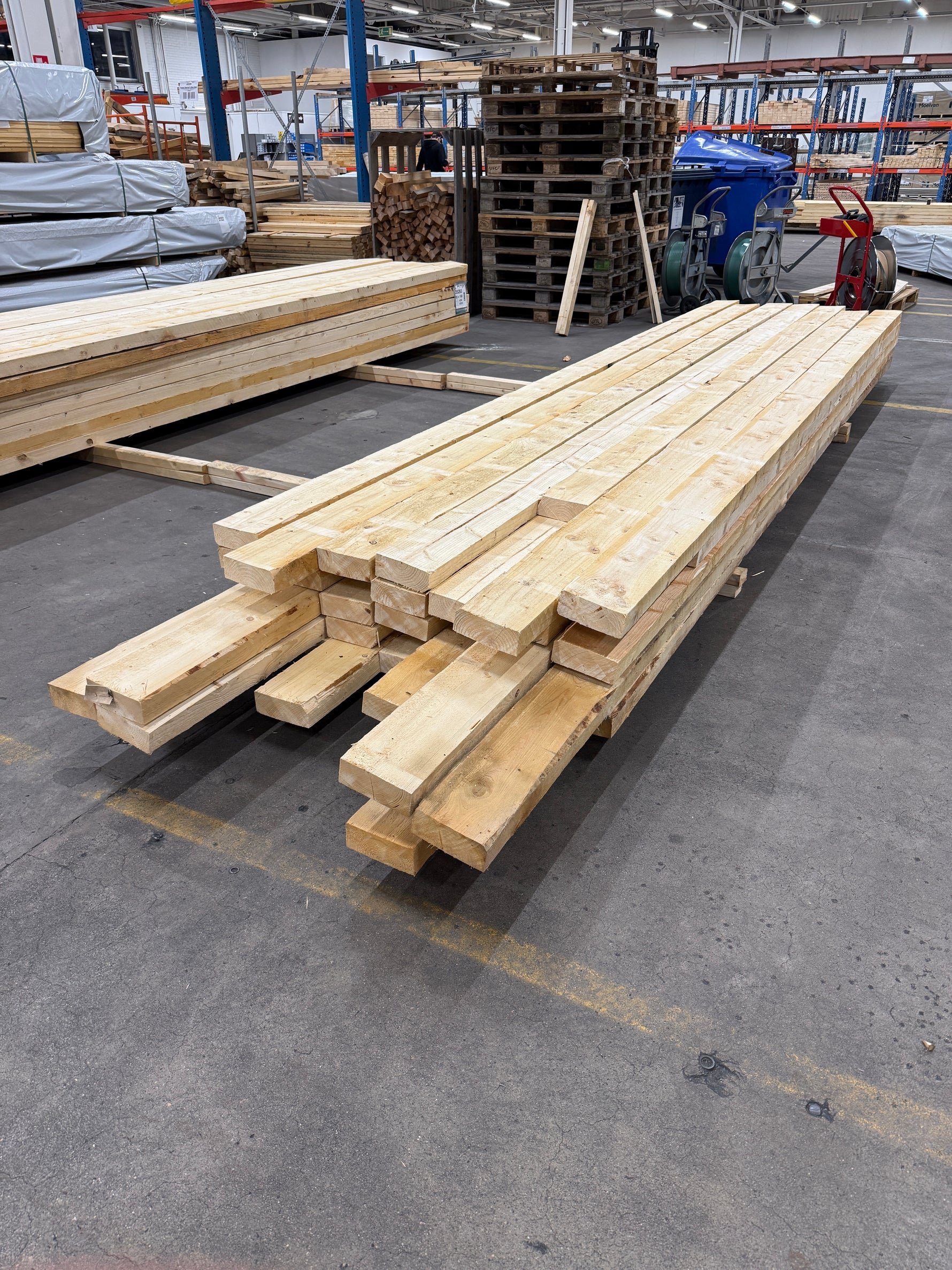 Paket Ohyvlade Reglar 63x160mm (4.20-5.40m) 35st