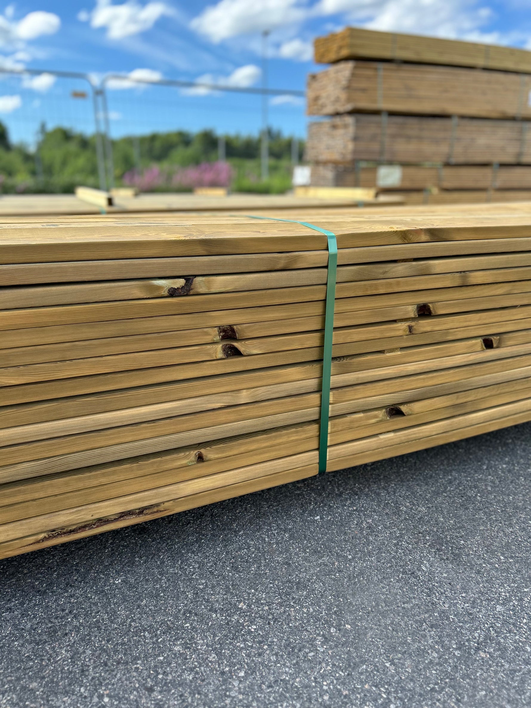 Paket Trall Furu 28x120mm 4,20m 144st Impregnerad B-kvalitet