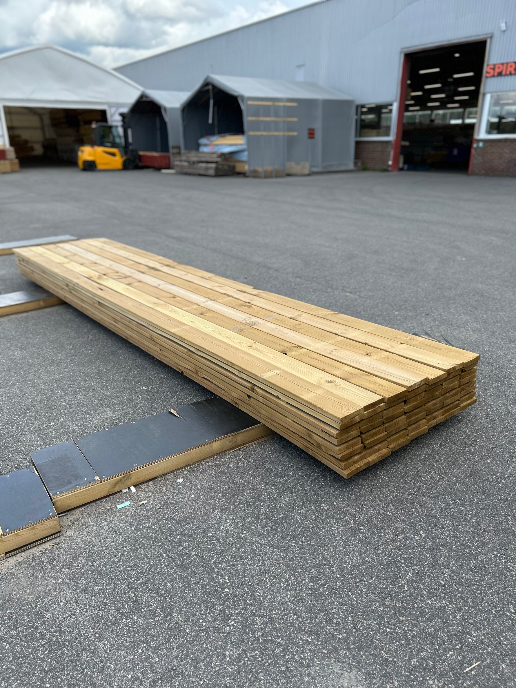 Paket Tryckimpregnerad Trall 28x145mm 4,80m 56st B-Sortering