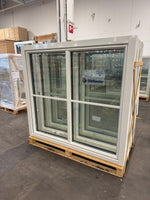 Fönster 158x148 cm – 3-glas, vitt inåtgående