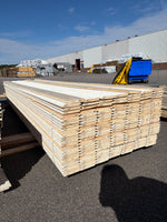 Paket Ytterpanel Dubbelfas Halvspont 22x145mm, 163st 4.20m Grundmålad