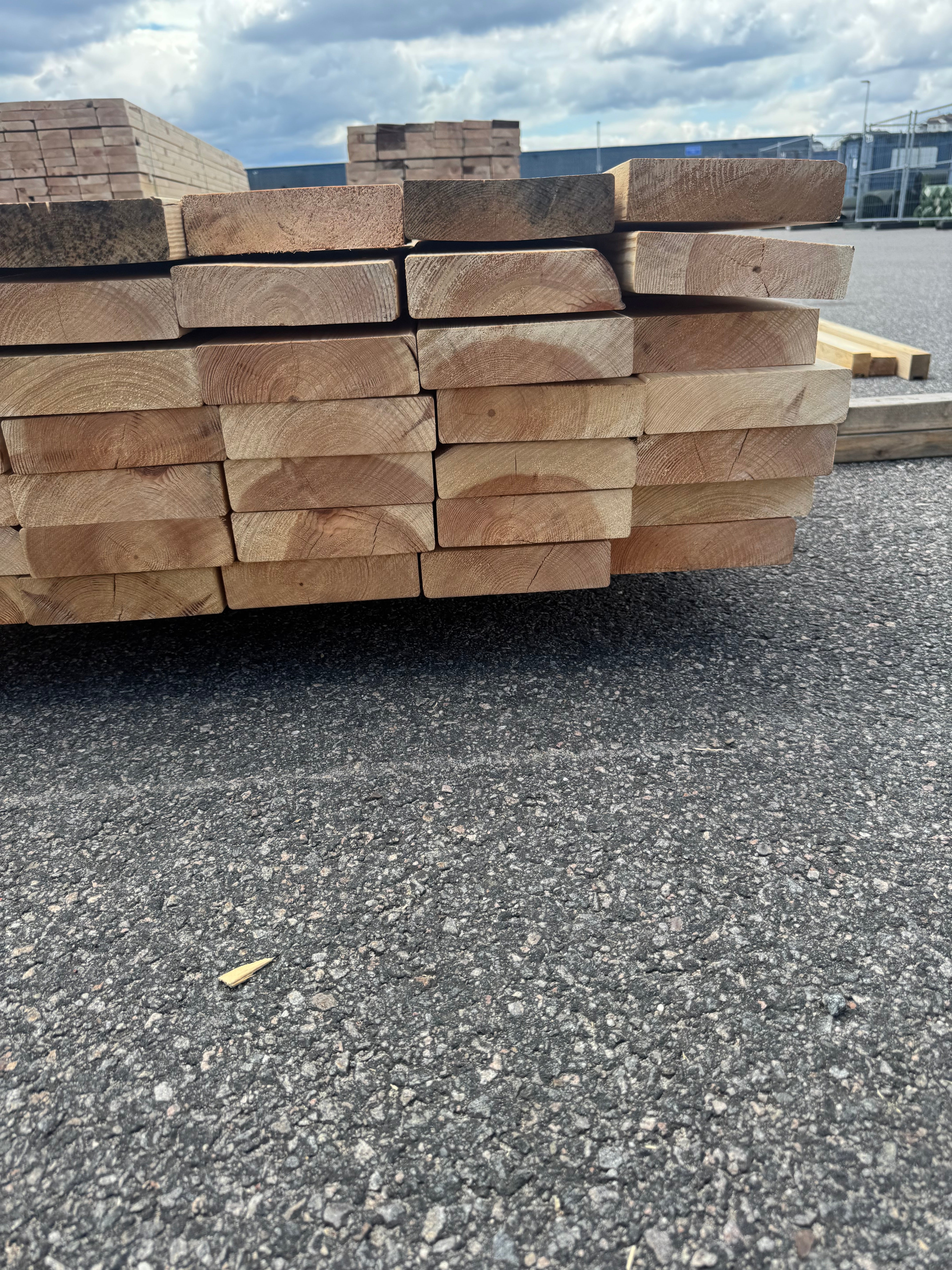 Paket Reglar 45x170 – 41 st (3,60 m, furu)