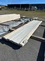 Paket Finsågade Brädor 22x120mm , 22st 4.50m Grundmålade