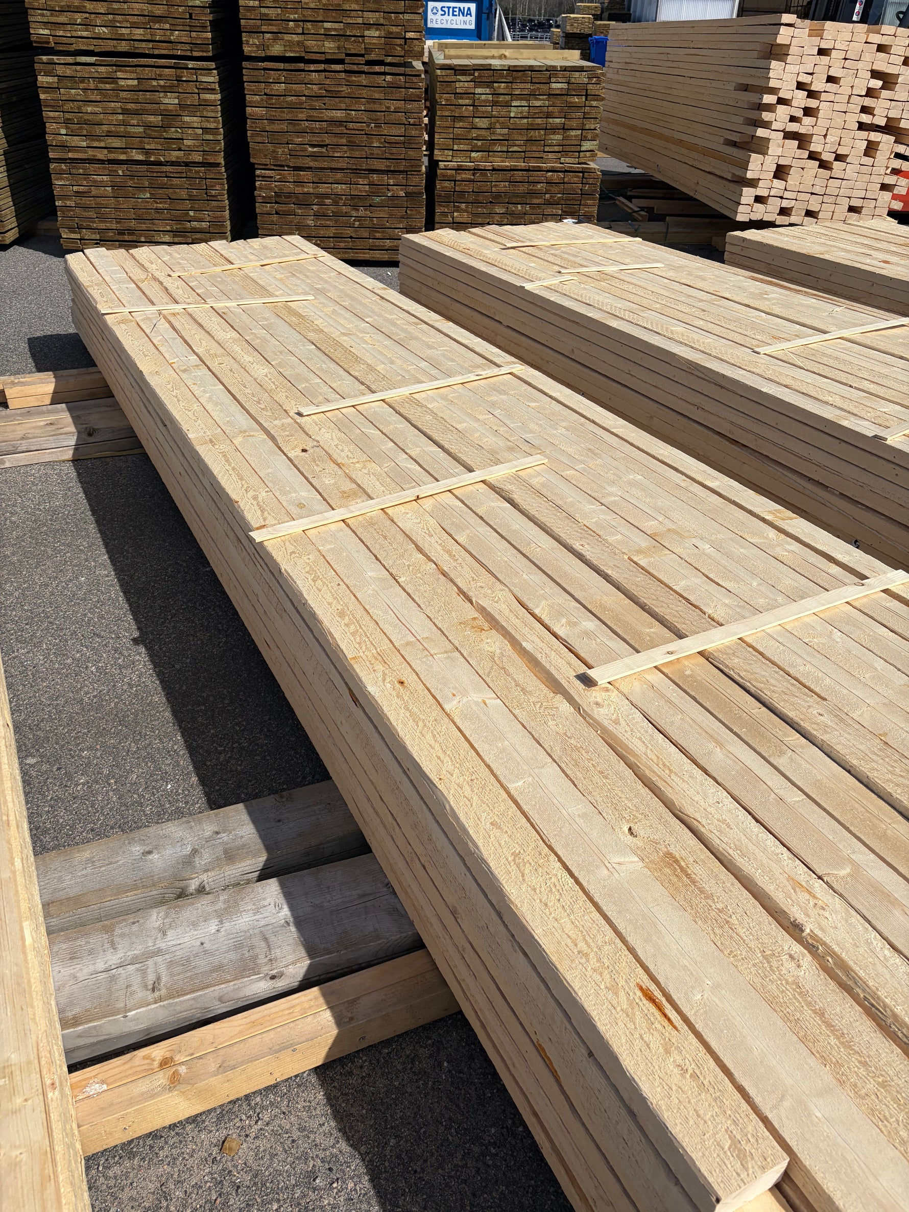 Paket Ohyvlade Reglar 45x90mm, 96st (4,2–4,8m) - Spirec