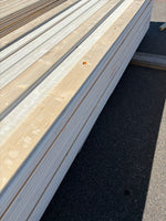Paket Ytterpanel Dubbelfas Halvspont 22x145mm, 163st 4.20m Grundmålad