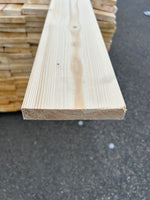 Paket Finsågade Brädor 22x120 mm – 3,00–5,40 m (Andra sortering)