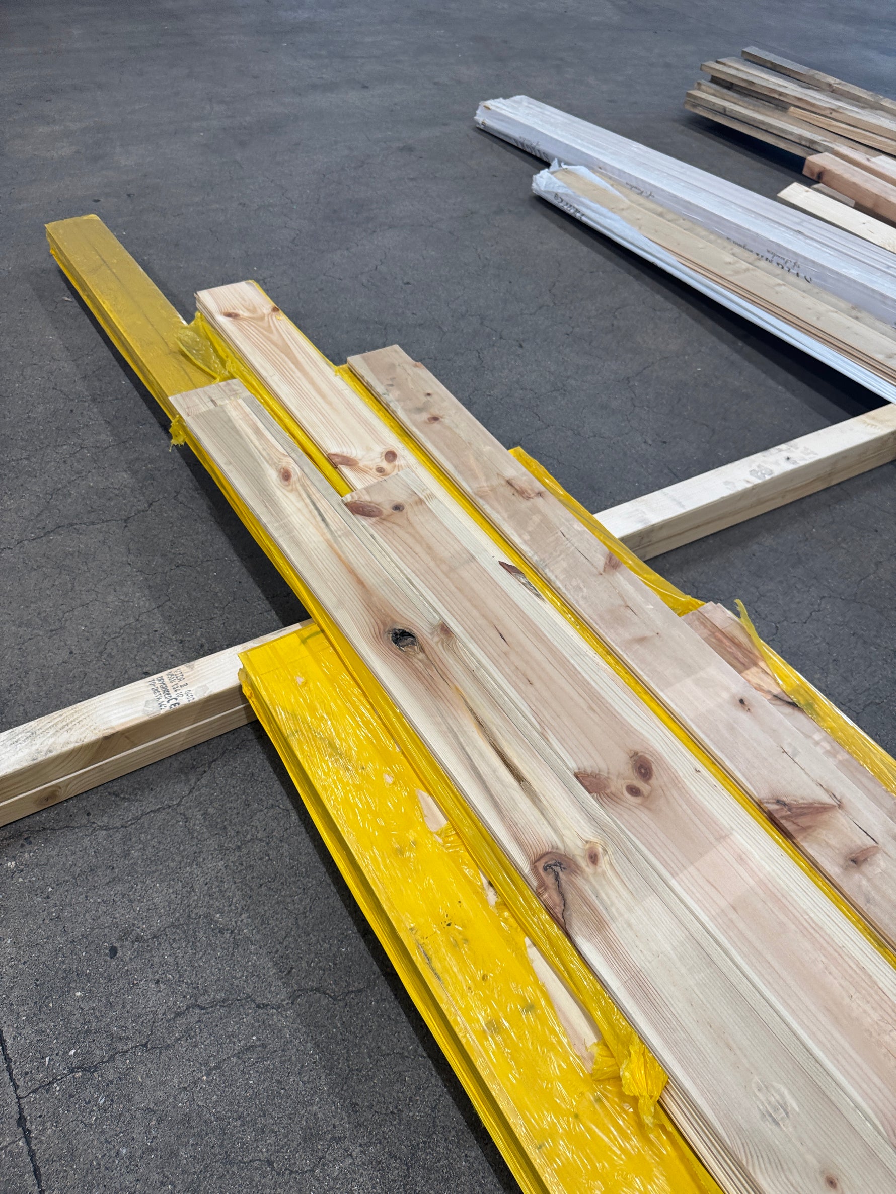 Paket Spårpanel 13x120 mm – 30 st Blandade längder