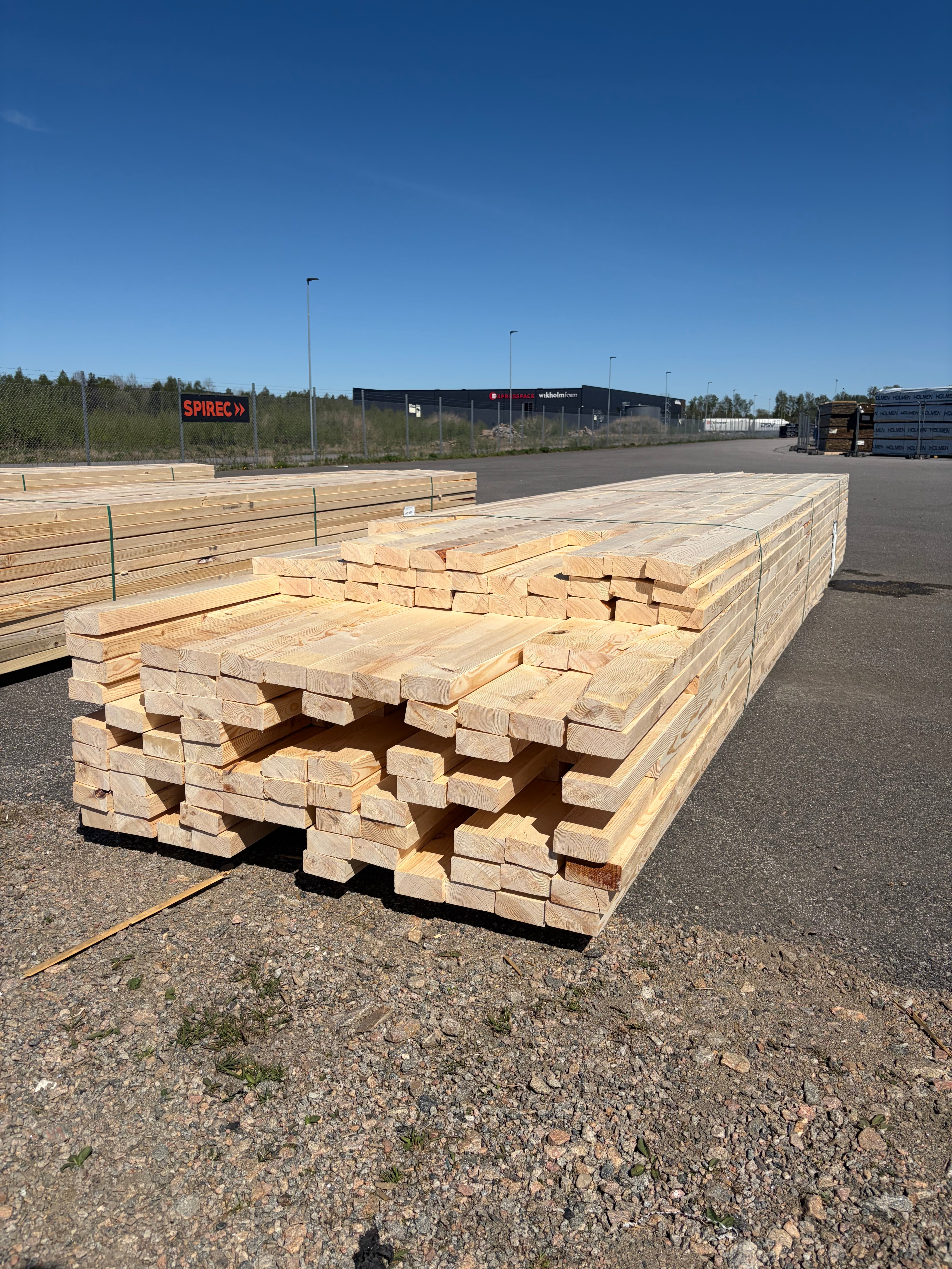 Paket Reglar 45x95mm, Furu - 144st (3.3–5.4m)