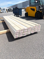 Paket Ytterpanel Dubbelfas Halvspont 22x145mm, 75st 4.20m Mellanstruken