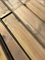 Paket Tryckimpregnerad Rillad Trall 28x120mm, 144st 5,10m