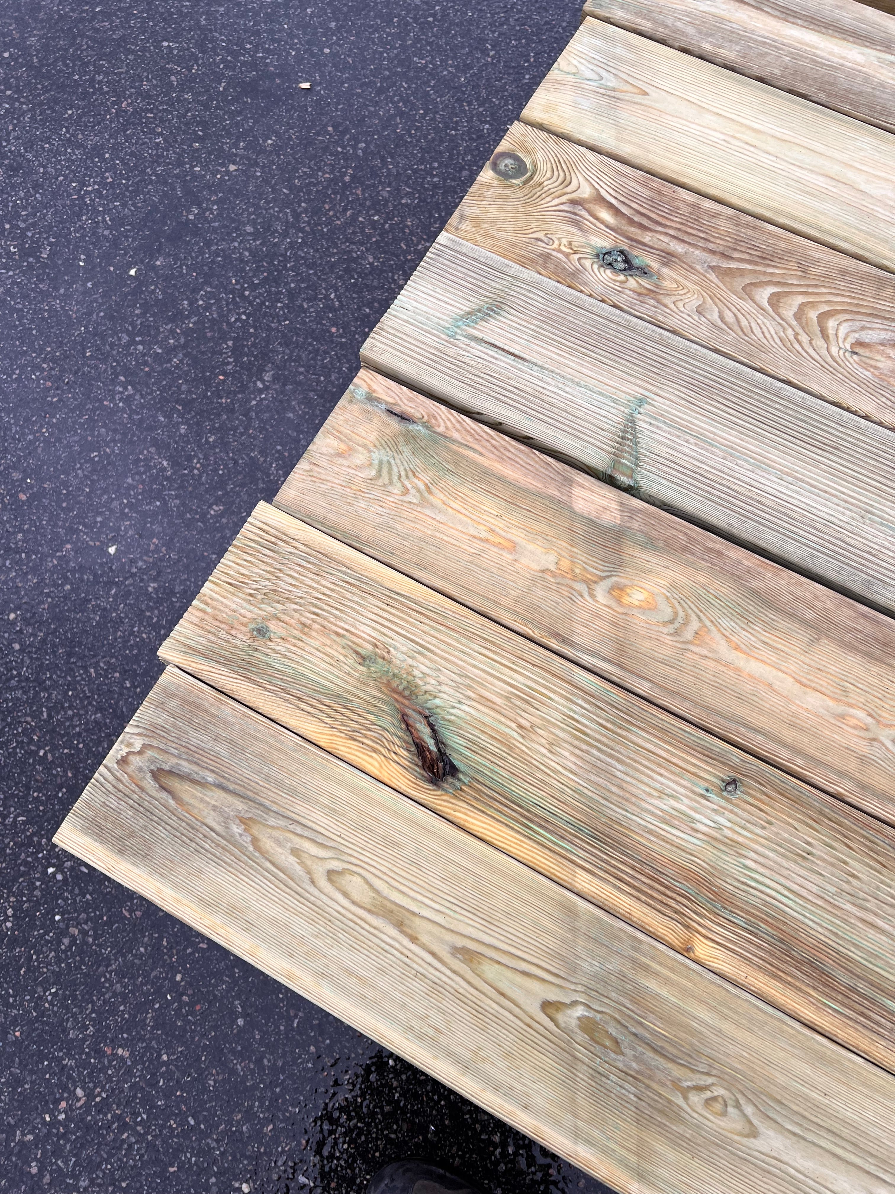 Paket Trall Rillad 28x145mm – 105 st 4.80m Tryckimpregnerad B-sort