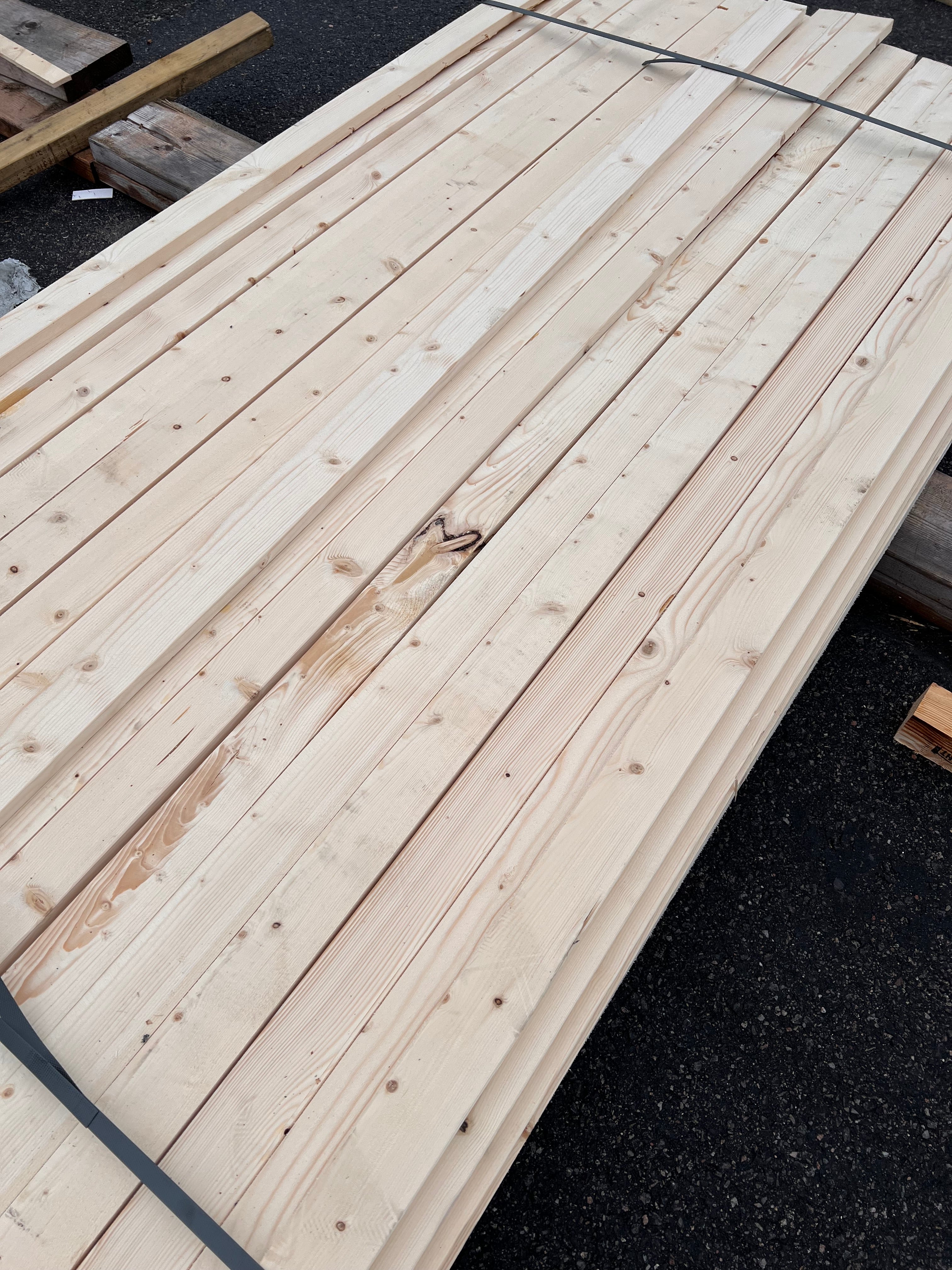 Paket ytterpanelbräda 22x70 102 st 4,80m (B-Sortering)