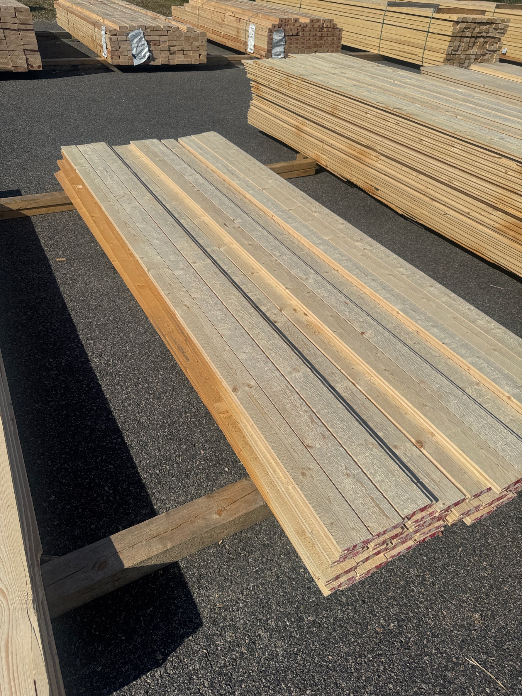 Paket Ytterpanel 22x95mm 2,70m 75st Obehandlad