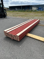 Paket Enkelfas Ändspont 22x120mm 4,20m 102st Grundmålad