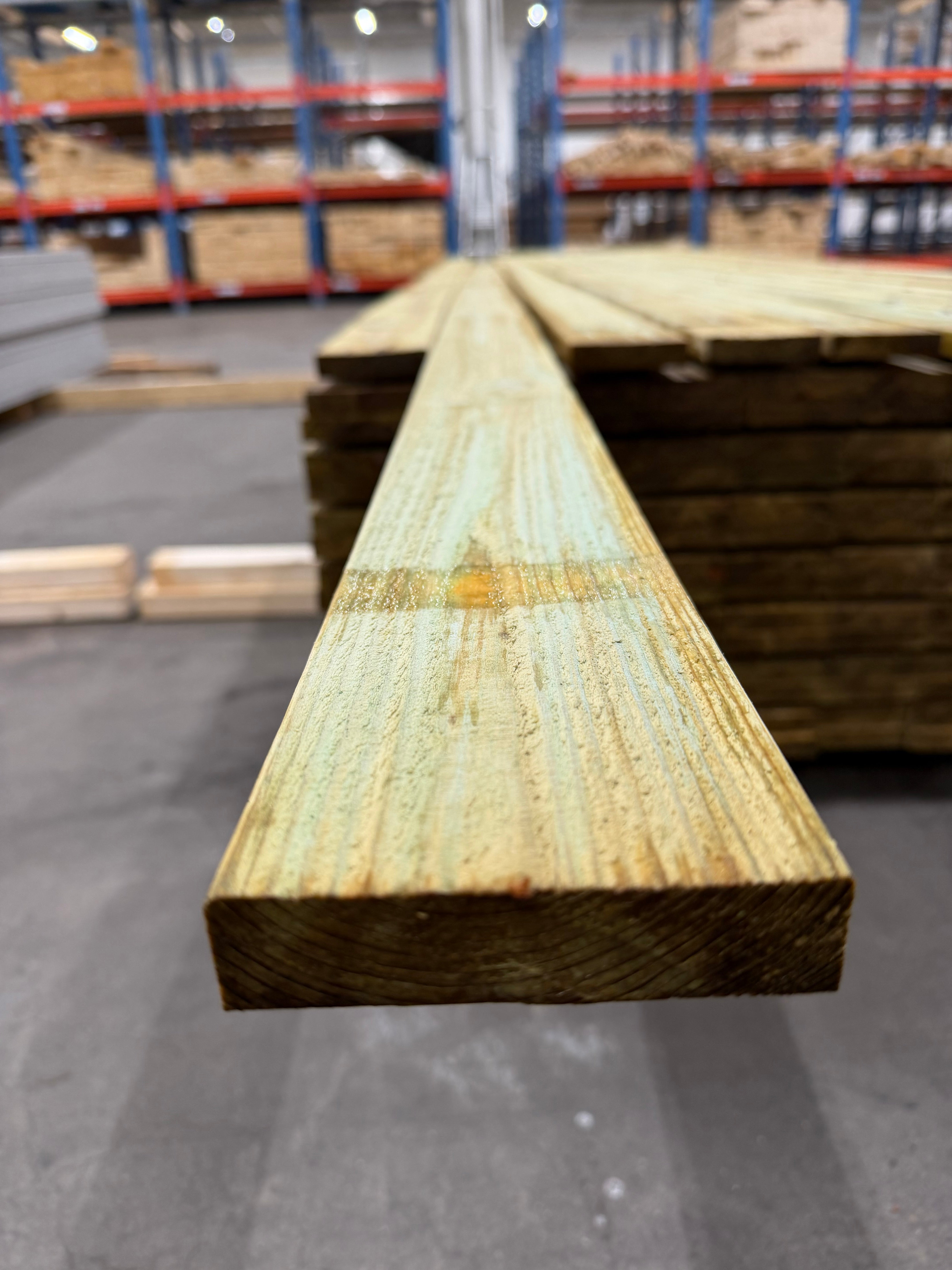 Paket Finsågad Panel 22x95 mm – 164 st Tryckimpregnerad