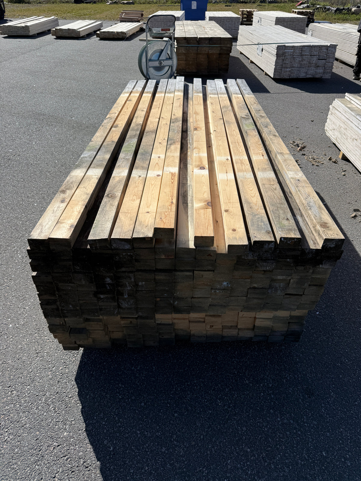 Paket Reglar 45x70mm 2,50m 191st (Fuktskadade)