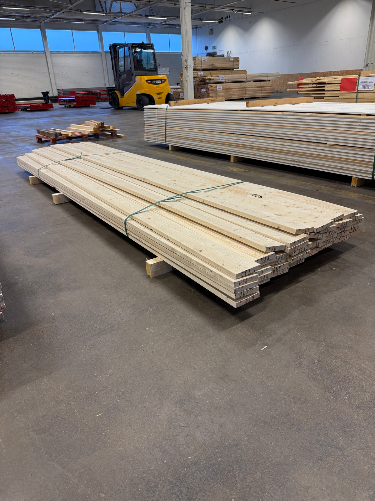 Paket Finsågade Brädor 22×120 mm – 3,60 m – 43 st