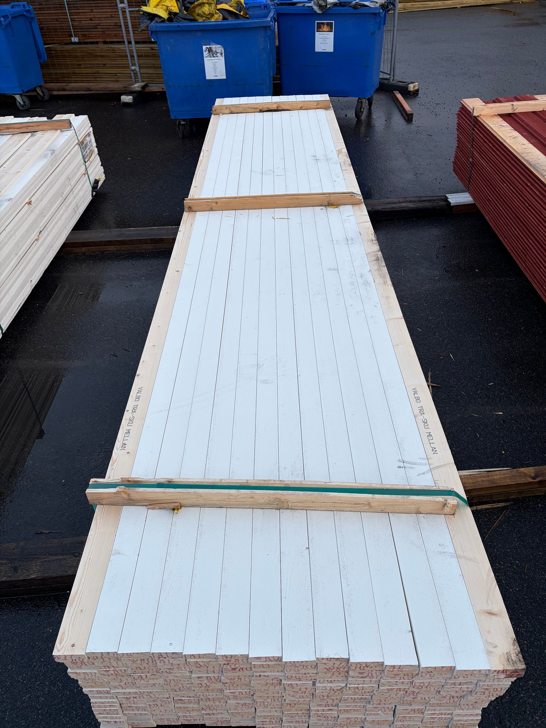 Paket Råplan Klyvsida Mellanstruken 22x70mm, 350st 4.80m - Spirec