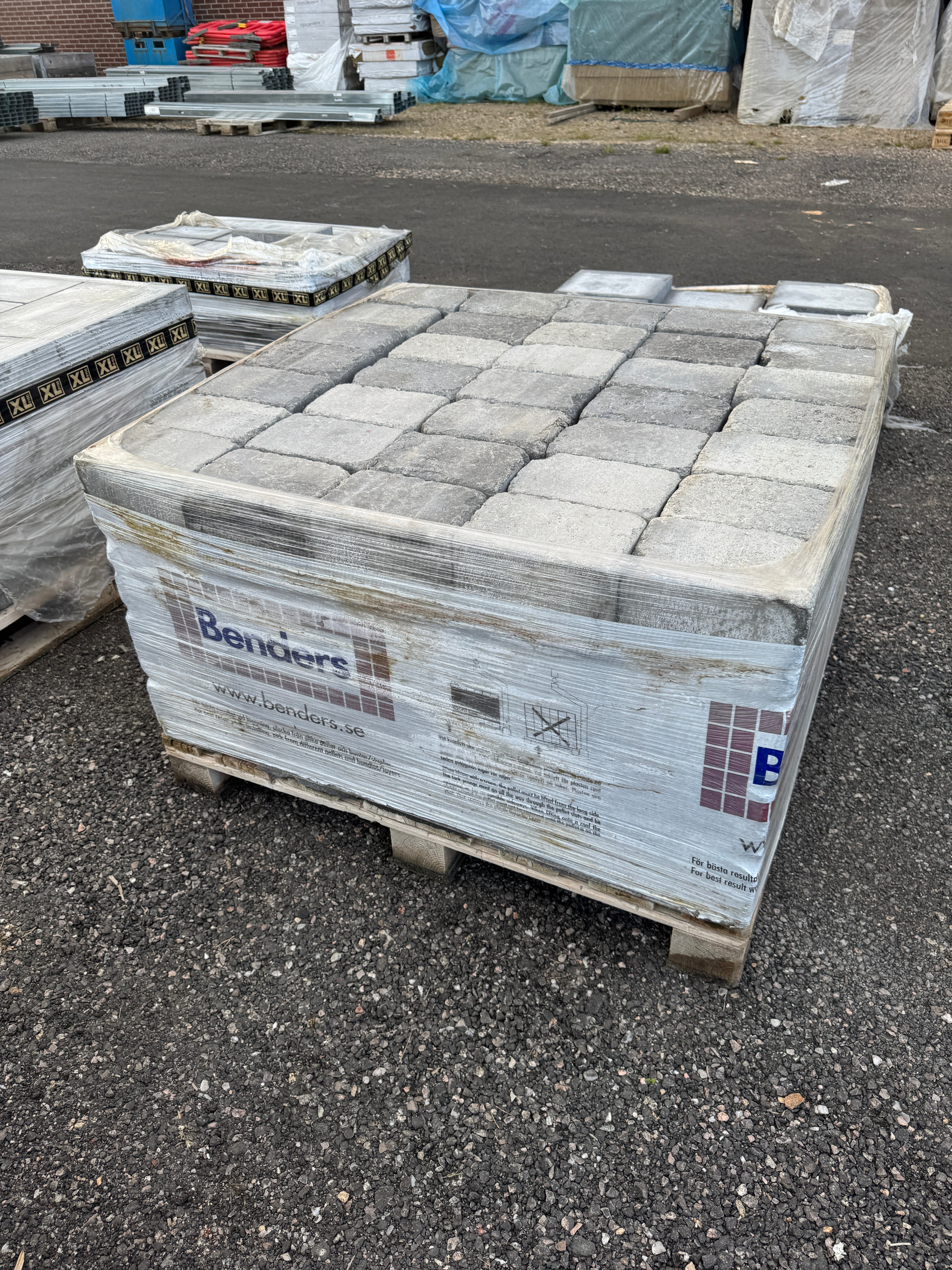 Mursten Labyrint Antik Mini 210x140x140mm Gråmix – 140 st