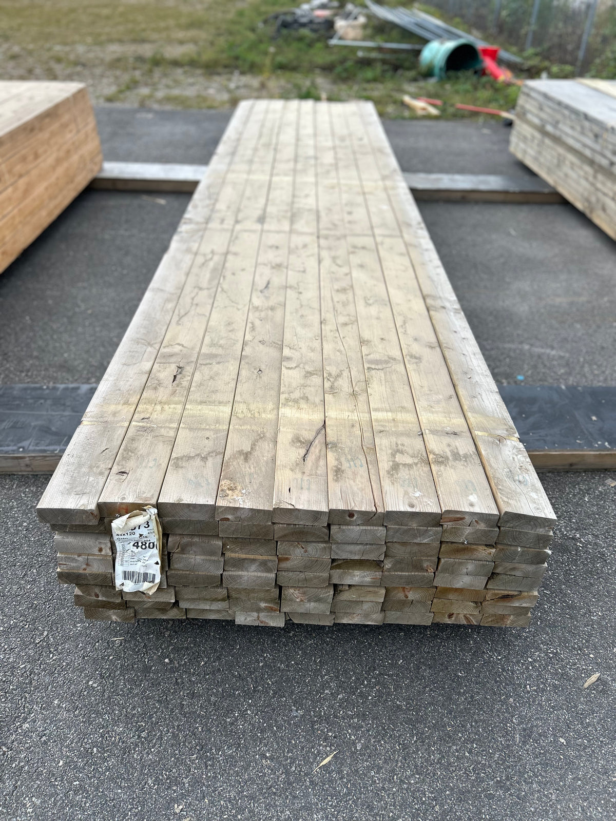 Paket Tryckimpregnerade Reglar 45x120mm 4,80m 72st