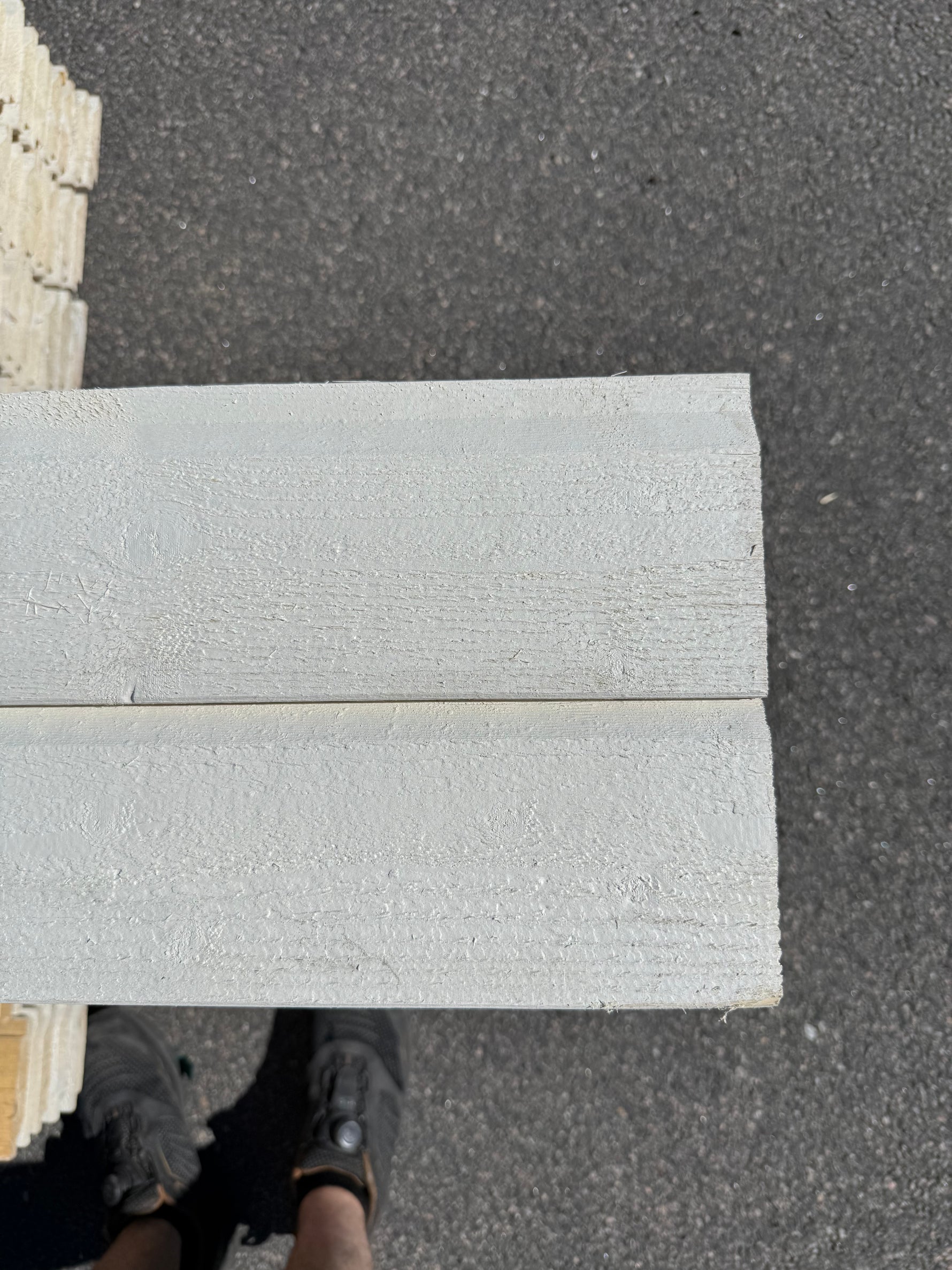 Paket Ytterpanel Enkelfas Halvspont 22x120mm, 225st 4.20m Grundmålad