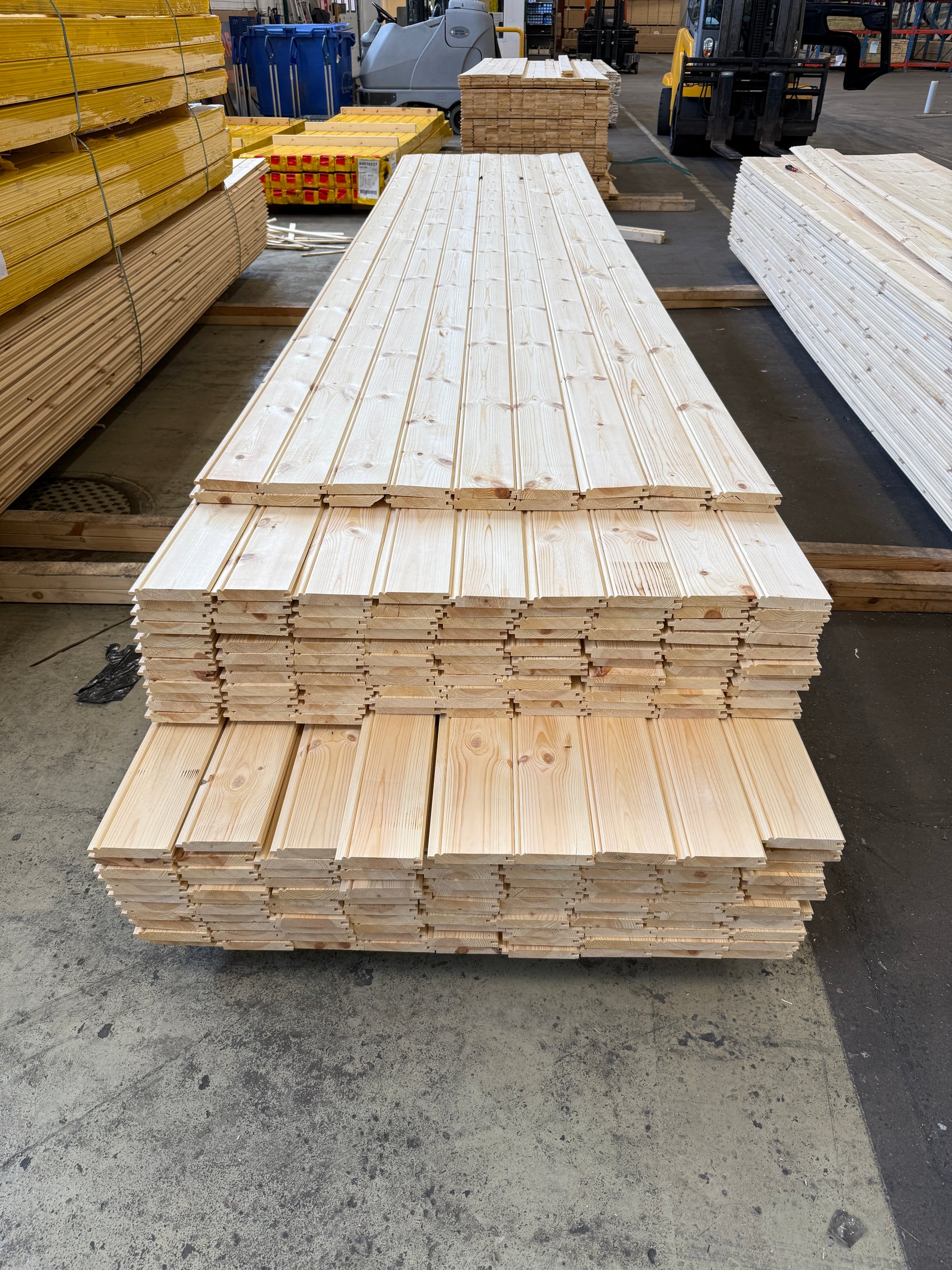 Paket Pärlspont 22x120mm Furu, 225st 4,50–5,10m (Sekunda)