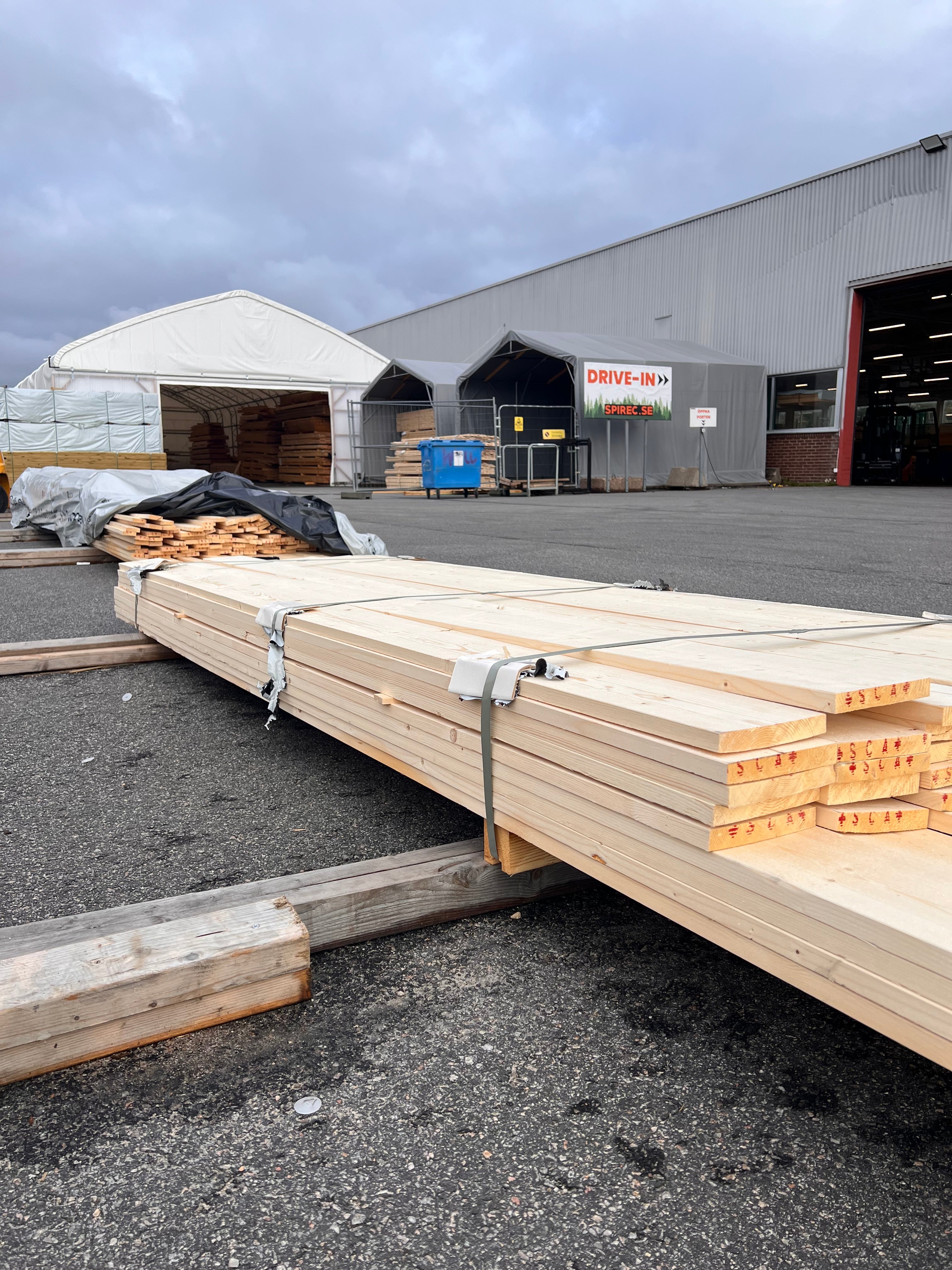 Paket Ytterpanelbräda 22x145mm 57st 3.00–3.60m (B- Sortering)