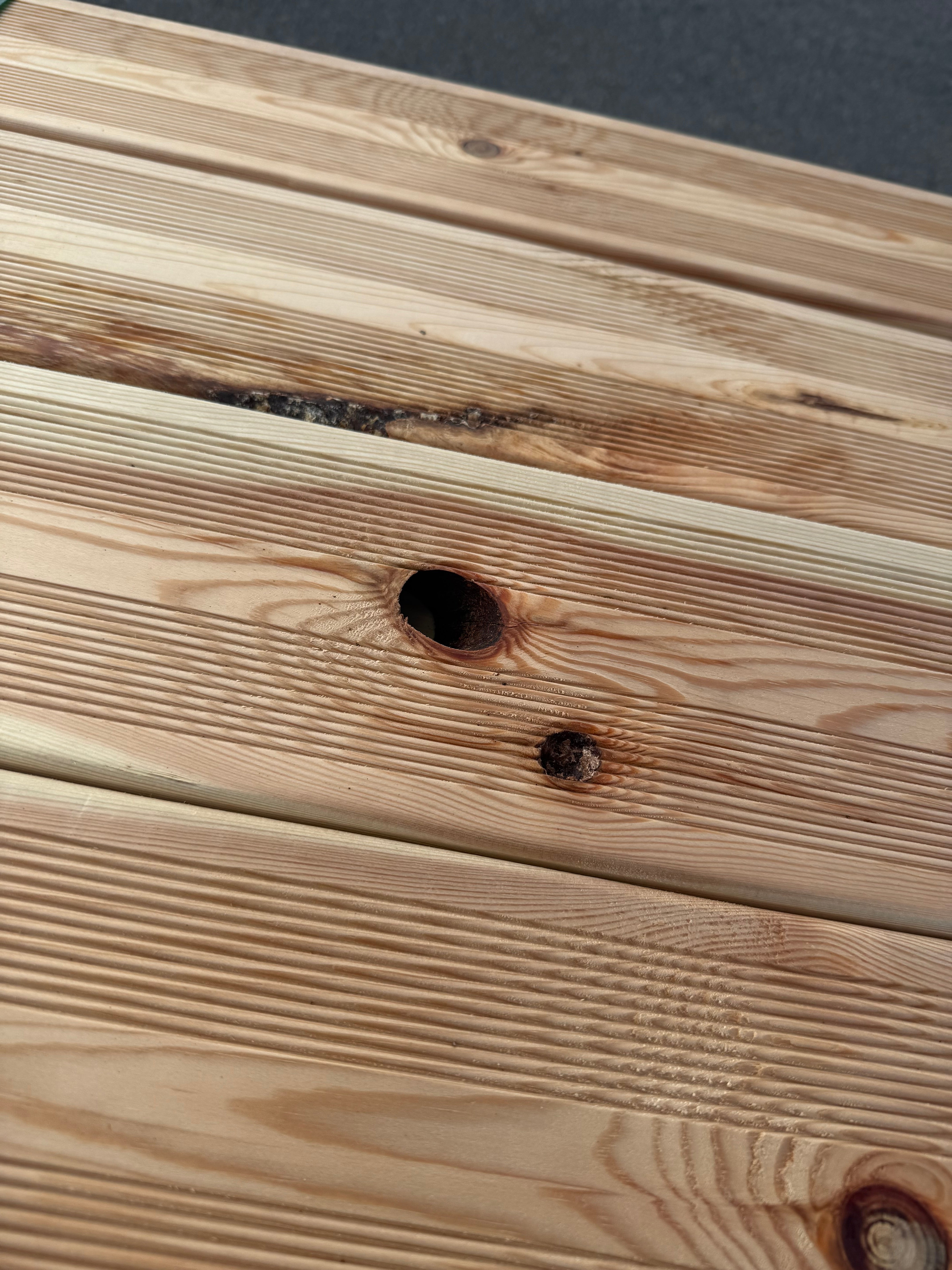 Paket Rillad Trall 28x145 mm Furu (Sekunda)