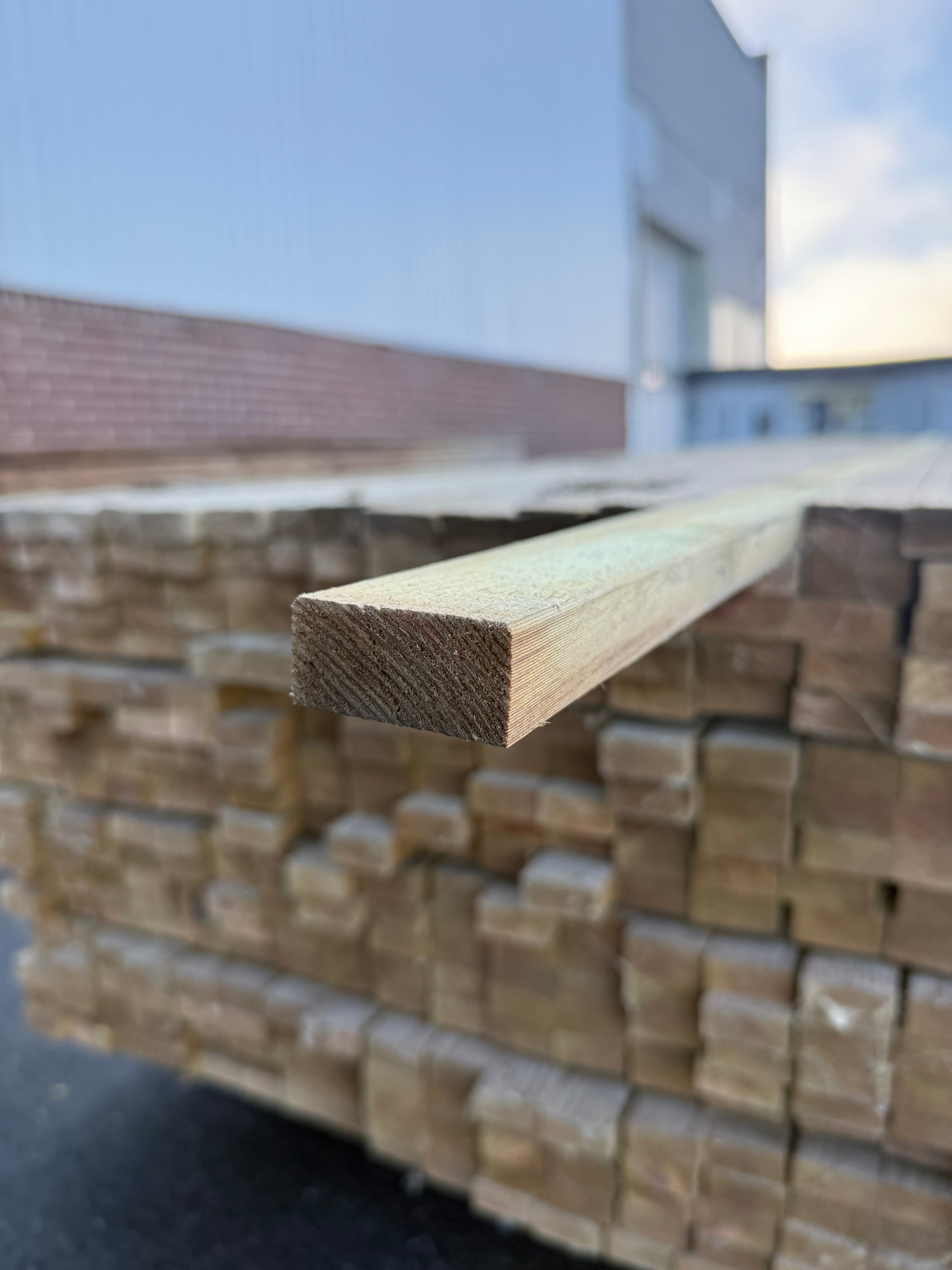 Finsågad Läkt 22x45mm, NTR AB 3.60m (Tryckimpregnerad)
