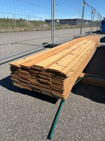 Paket Thermowood Furu 19x140mm Dubbelfas Fals Rak, 67st 3,6m