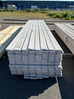 Paket Ytterpanel Dubbelfasspont 22x145mm, 208st 4.80m Grundmålad