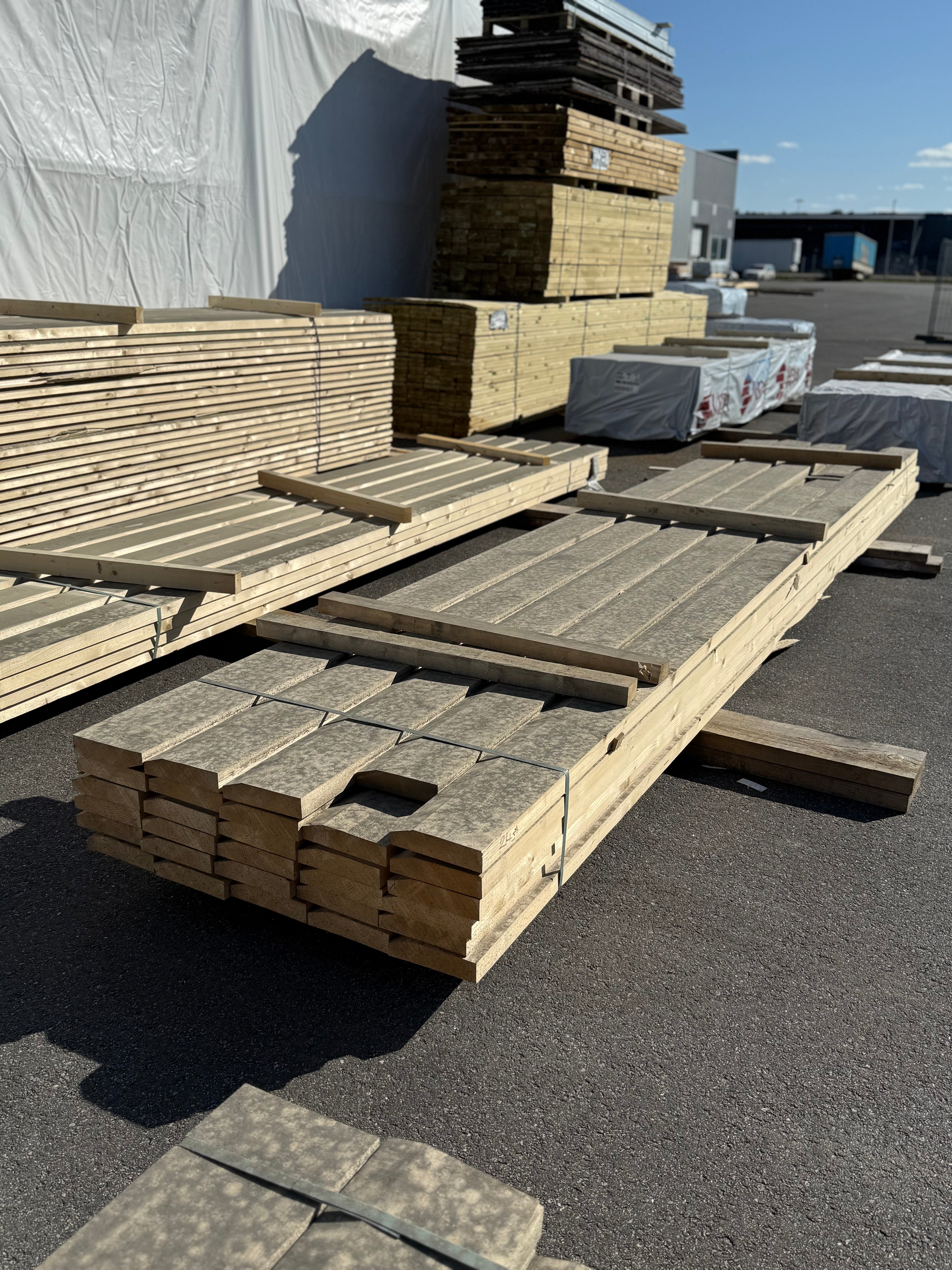 Paket Snedhyvlad Regel 45x195mm 4.80m 29st