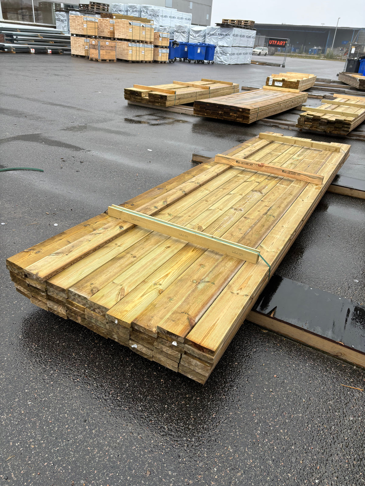 Paket Tryckimpregnerad Trall 28x120mm 4,20m 58st