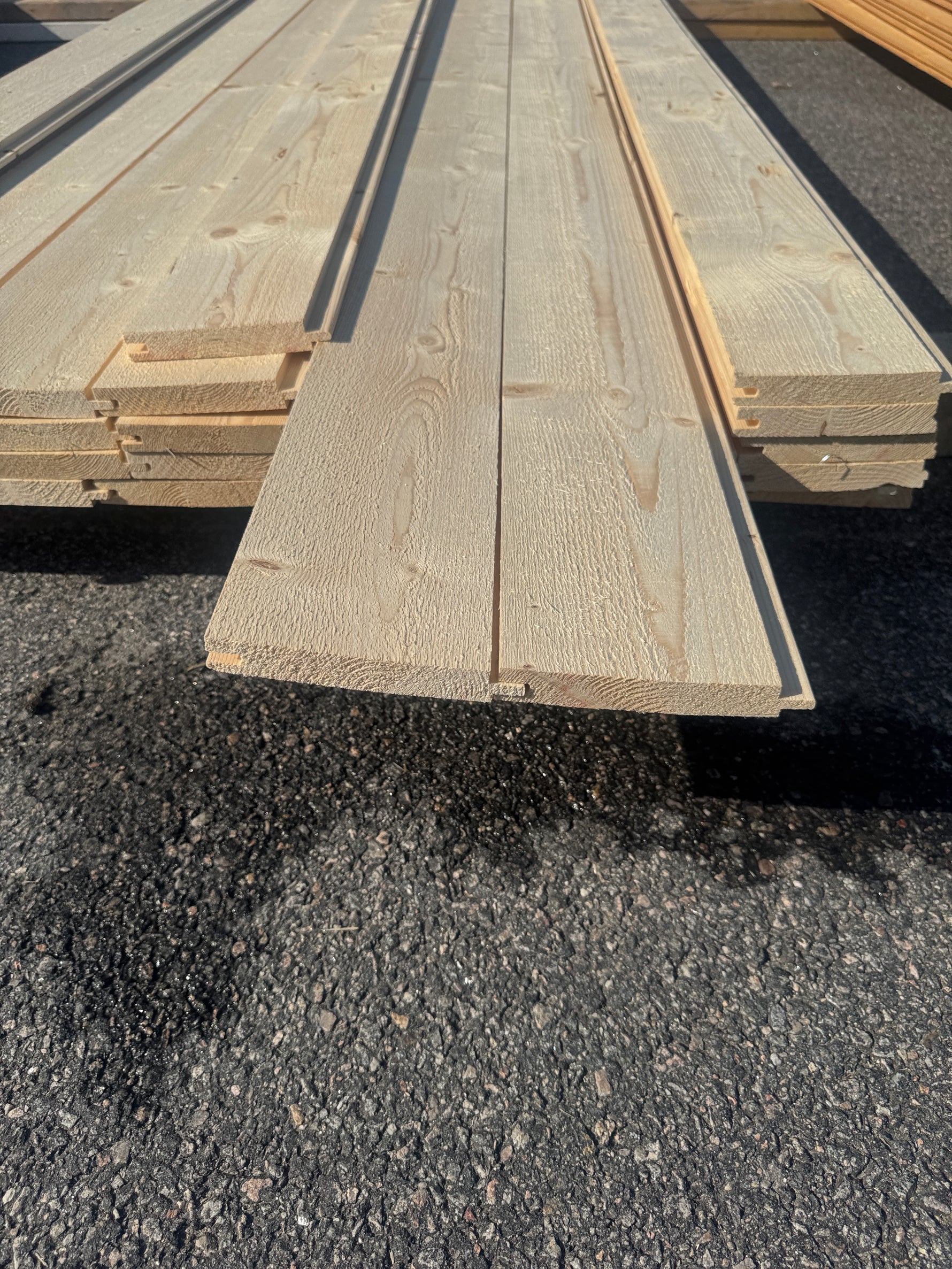 Paket Ytterpanel 22x145mm 2,70m 31st Obehandlad
