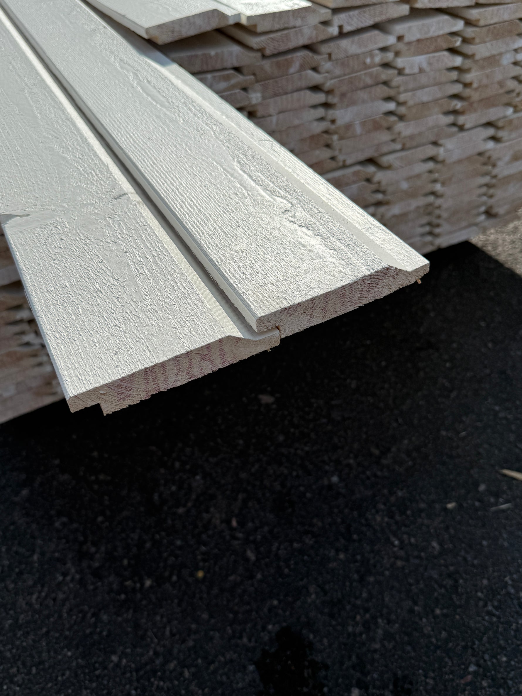 Paket Ytterpanel Enkelfas Halvspont 22×120mm 4,80m 180st Mellanstruken