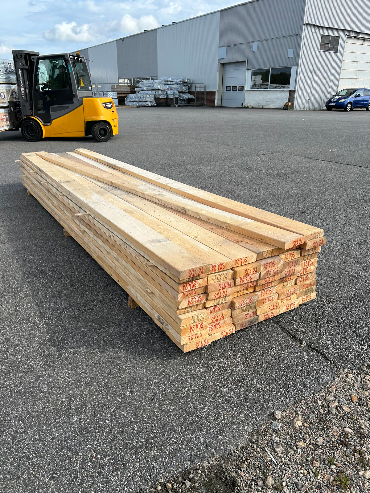 Parti Reglar 45x170 mm – 4,80 m 63st (C24, Väderbitet)